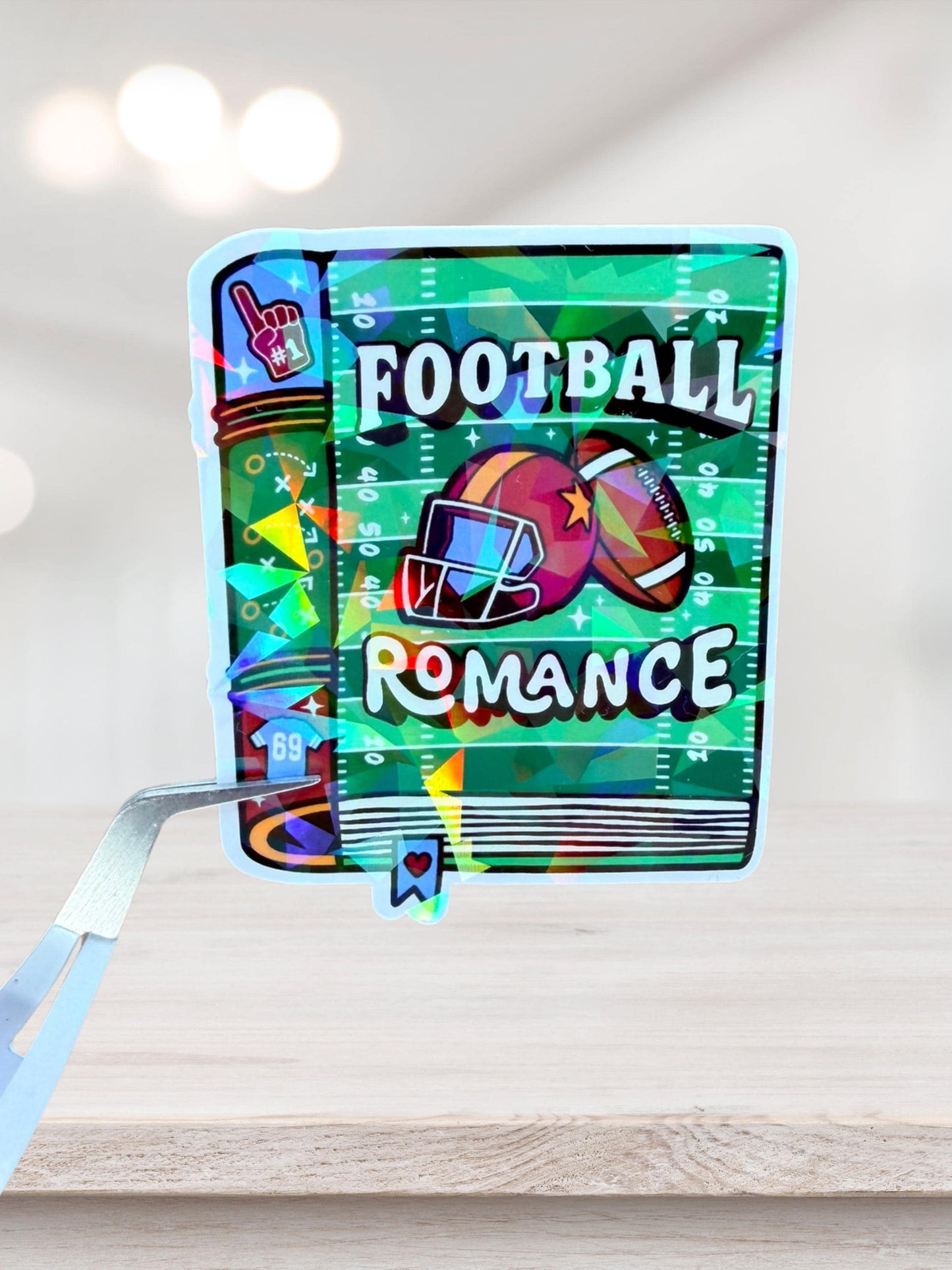 Football Romance Sticker | Sports Romance Bookish Sticker