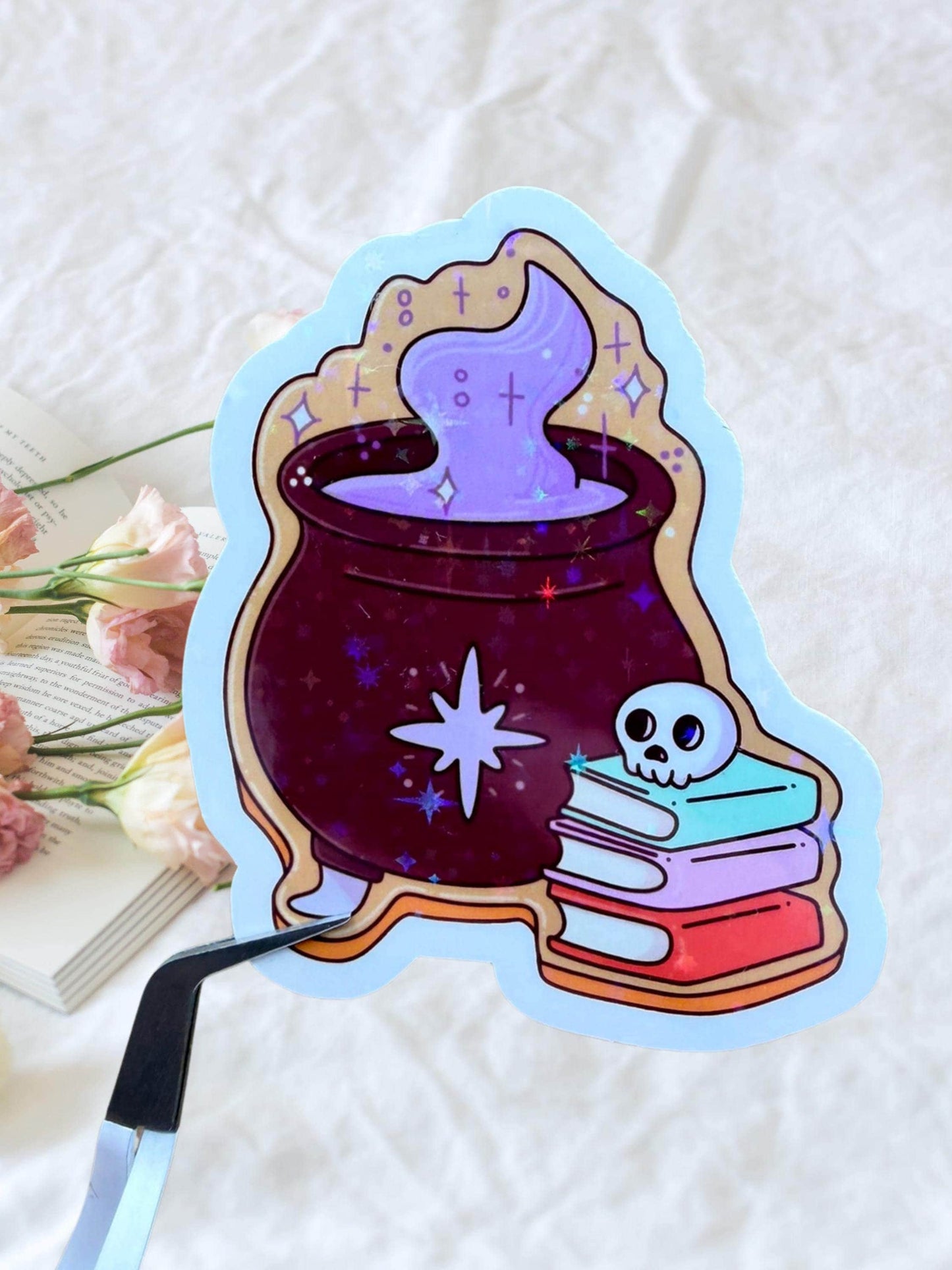 Magic Cauldron Sticker | Witch Cauldron Sticker