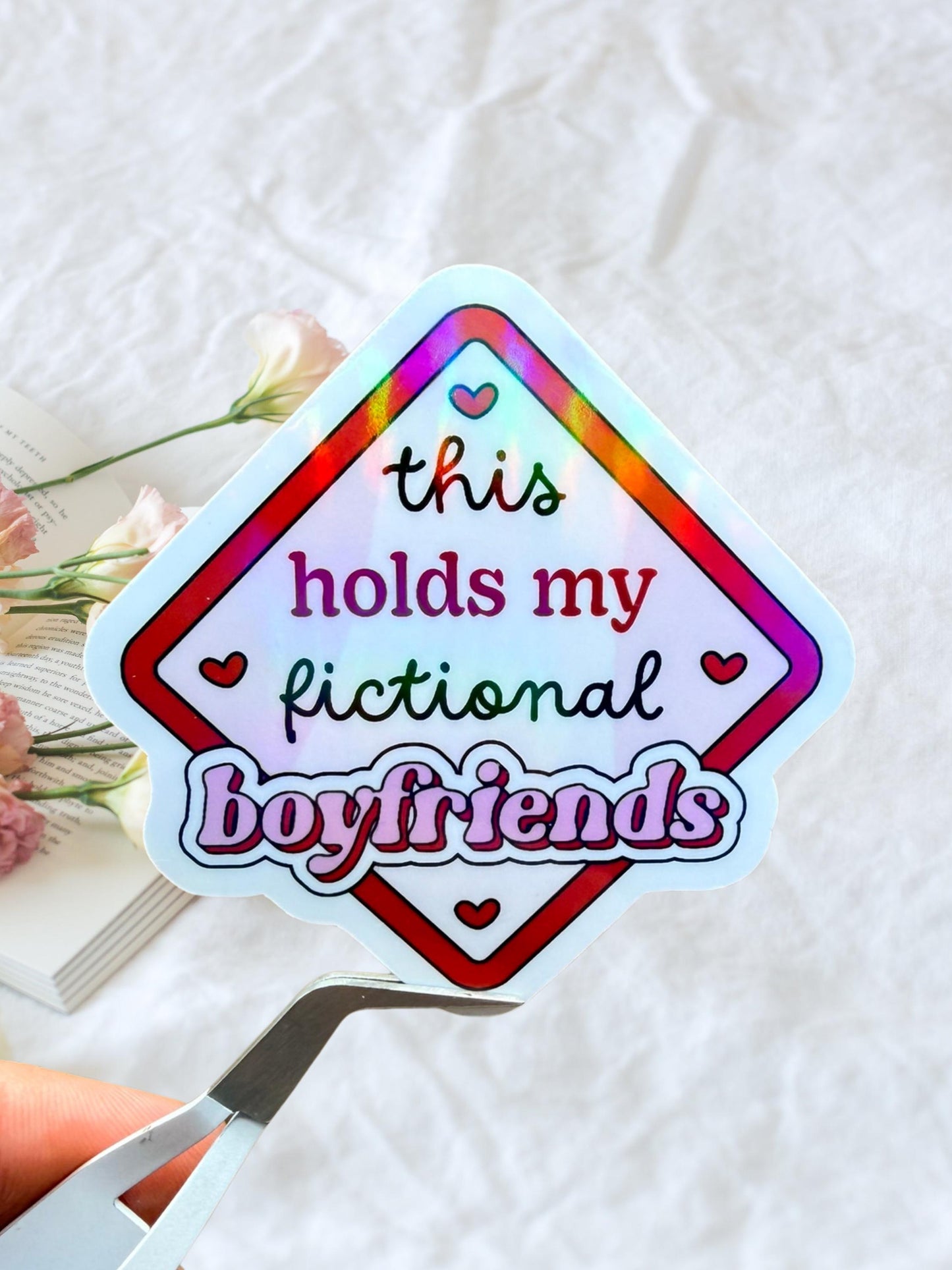 Fictional Boyfriends Sticker | Romance Reader Sticker