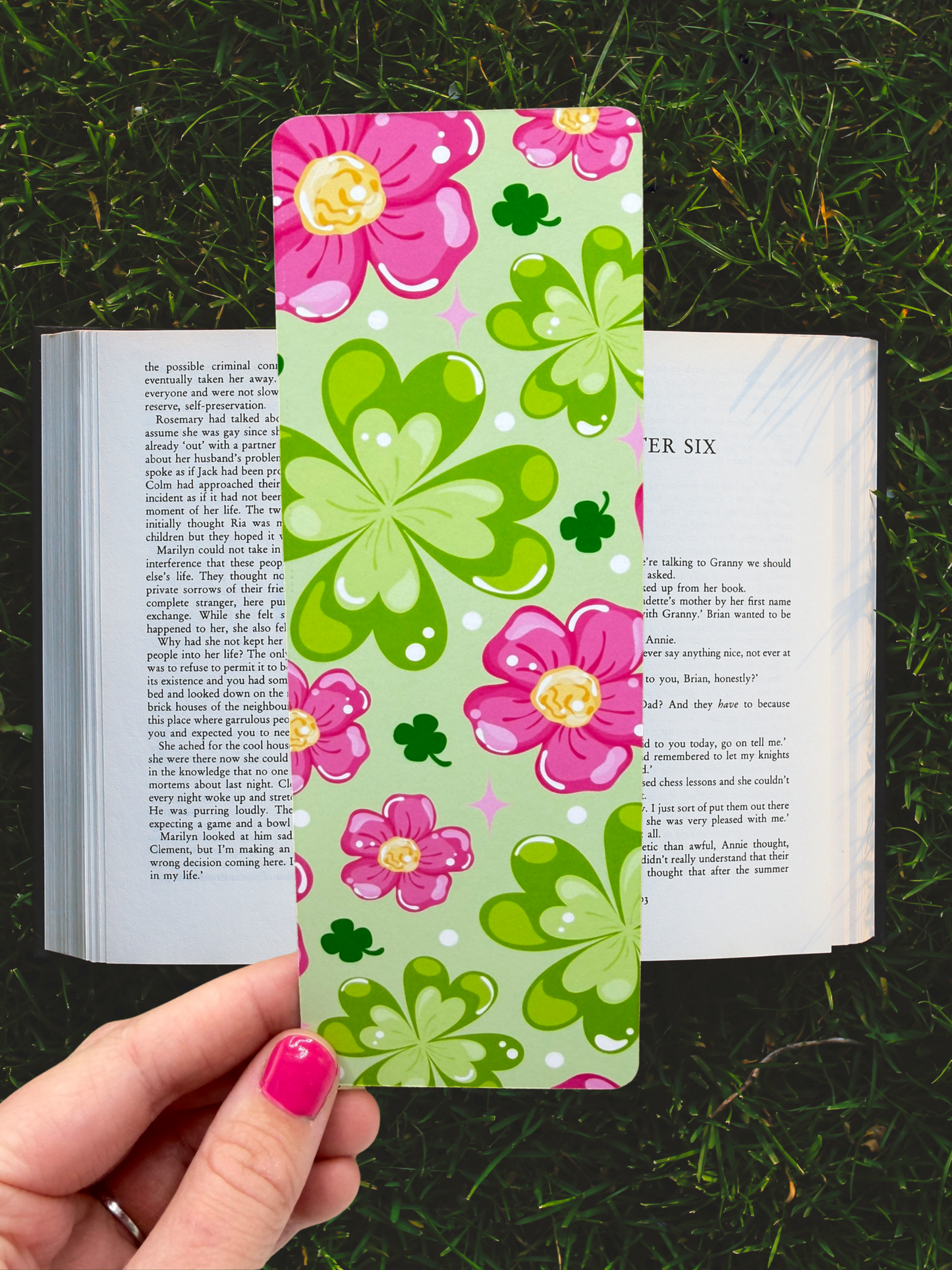 Lucky Clover Bookmark | St Patrick’s Day Bookmark