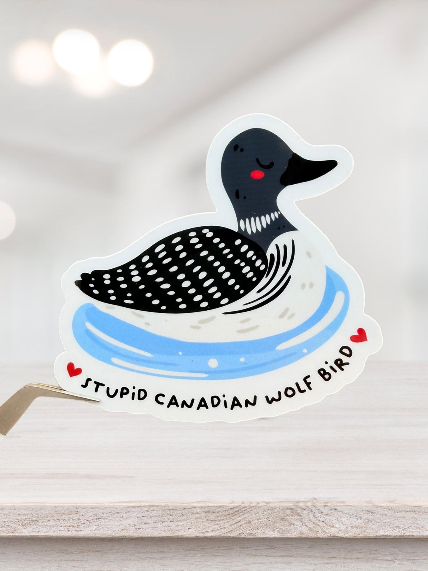 Heated Rivalry Goose Sticker | Hockey Romance Sticker