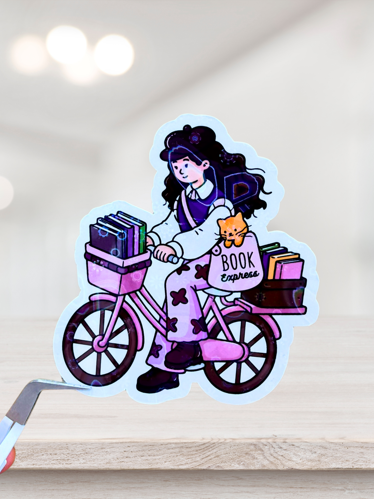 Book Express | Butterfly Overlay Sticker