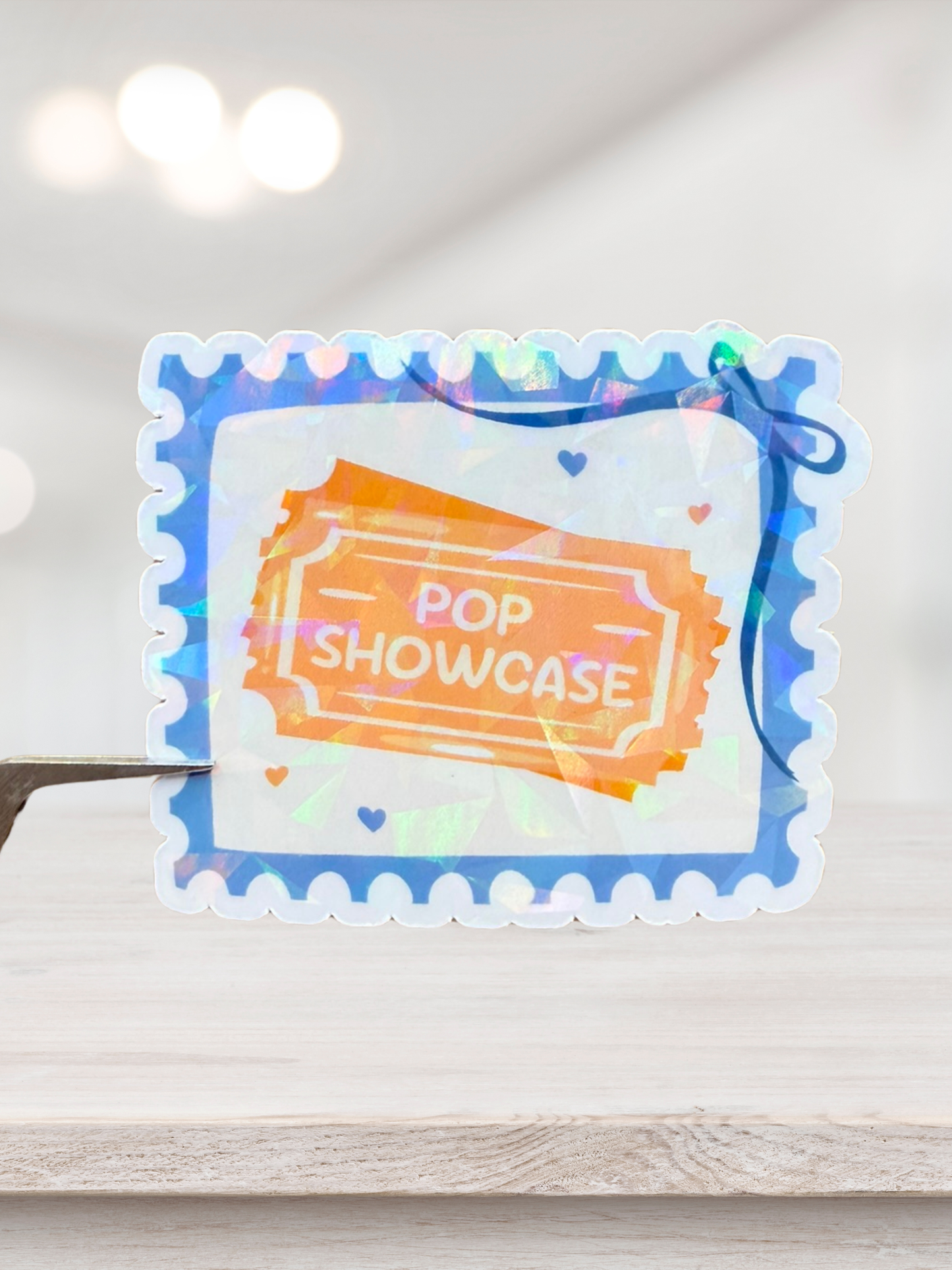 Pop Showcase Ticket Sticker | Off Campus Inspired Sticker