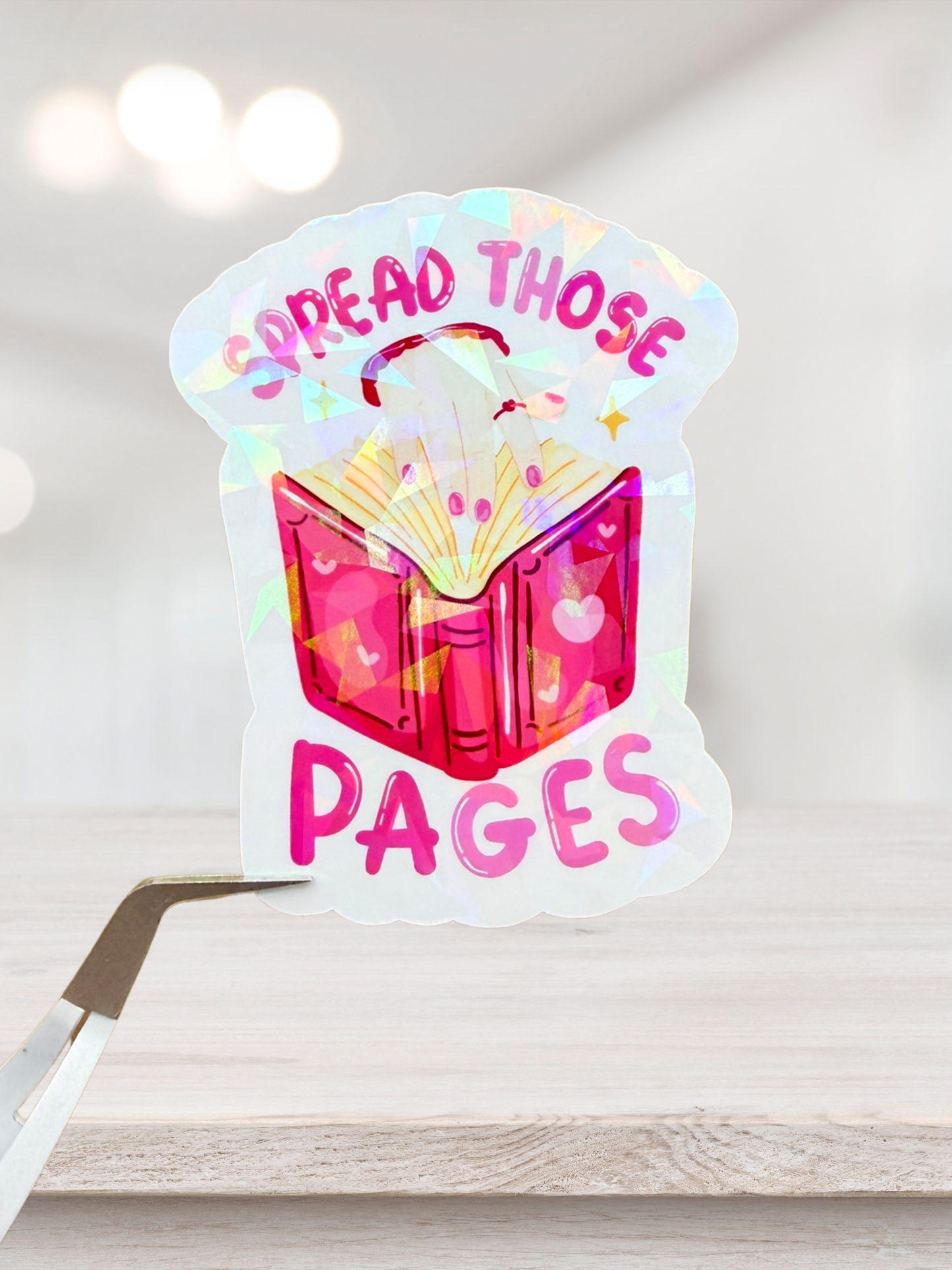 Spread Those Pages Sticker | Smutty Kindle Sticker