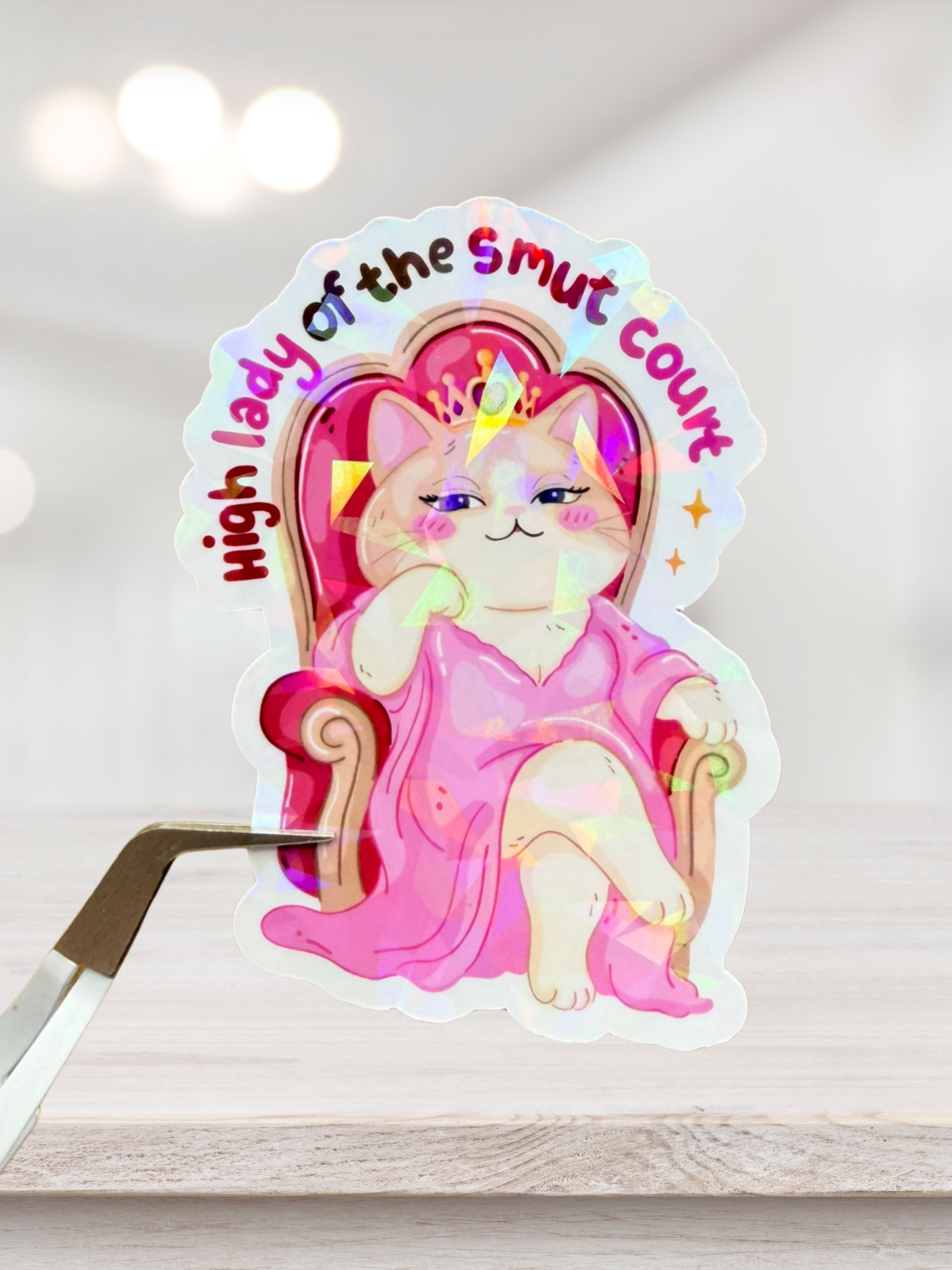 Lady Of The Smut Court Sticker | Smut Reader Sticker