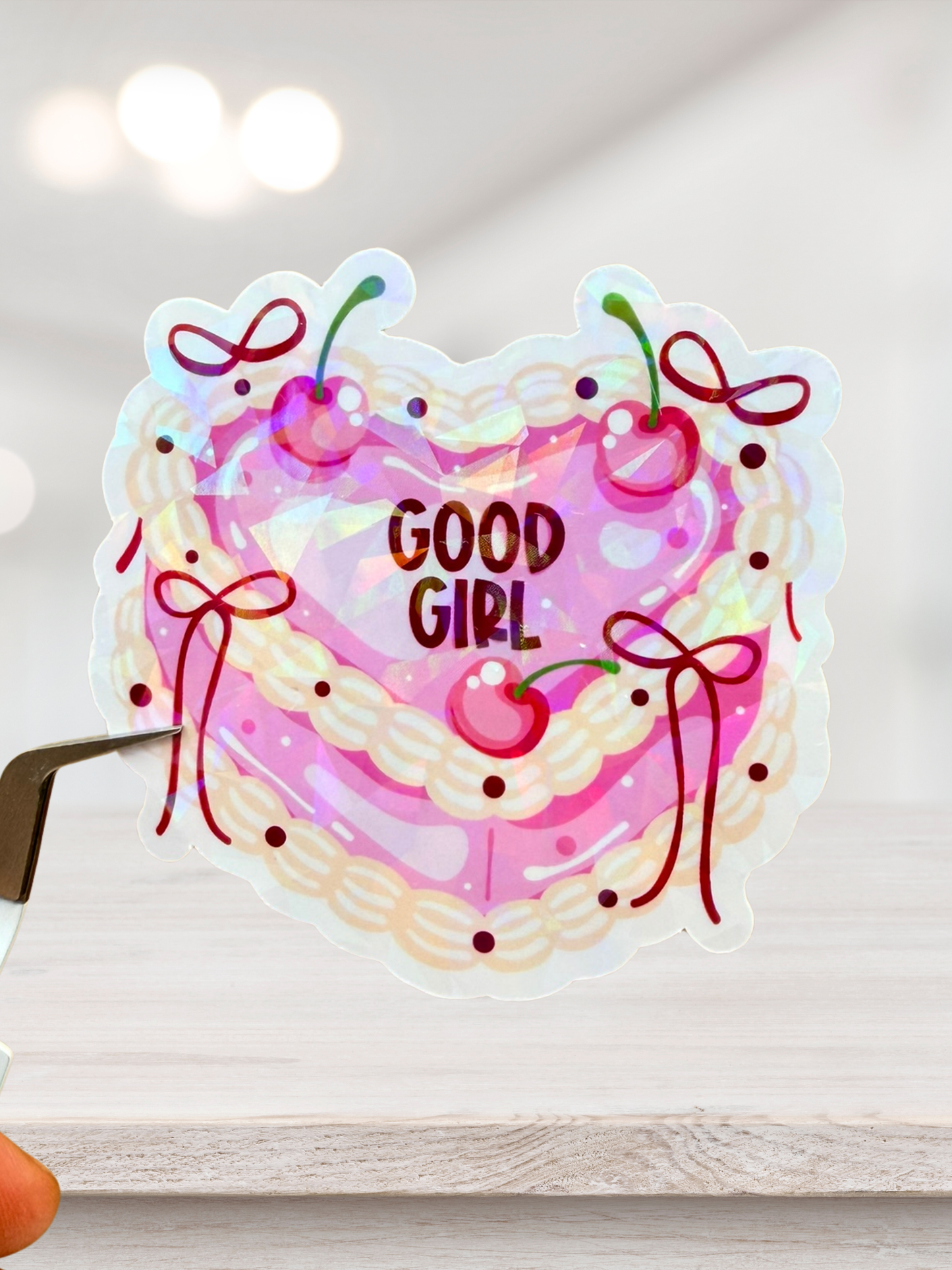 Good Girl Cake Sticker | Smut Reader Sticker