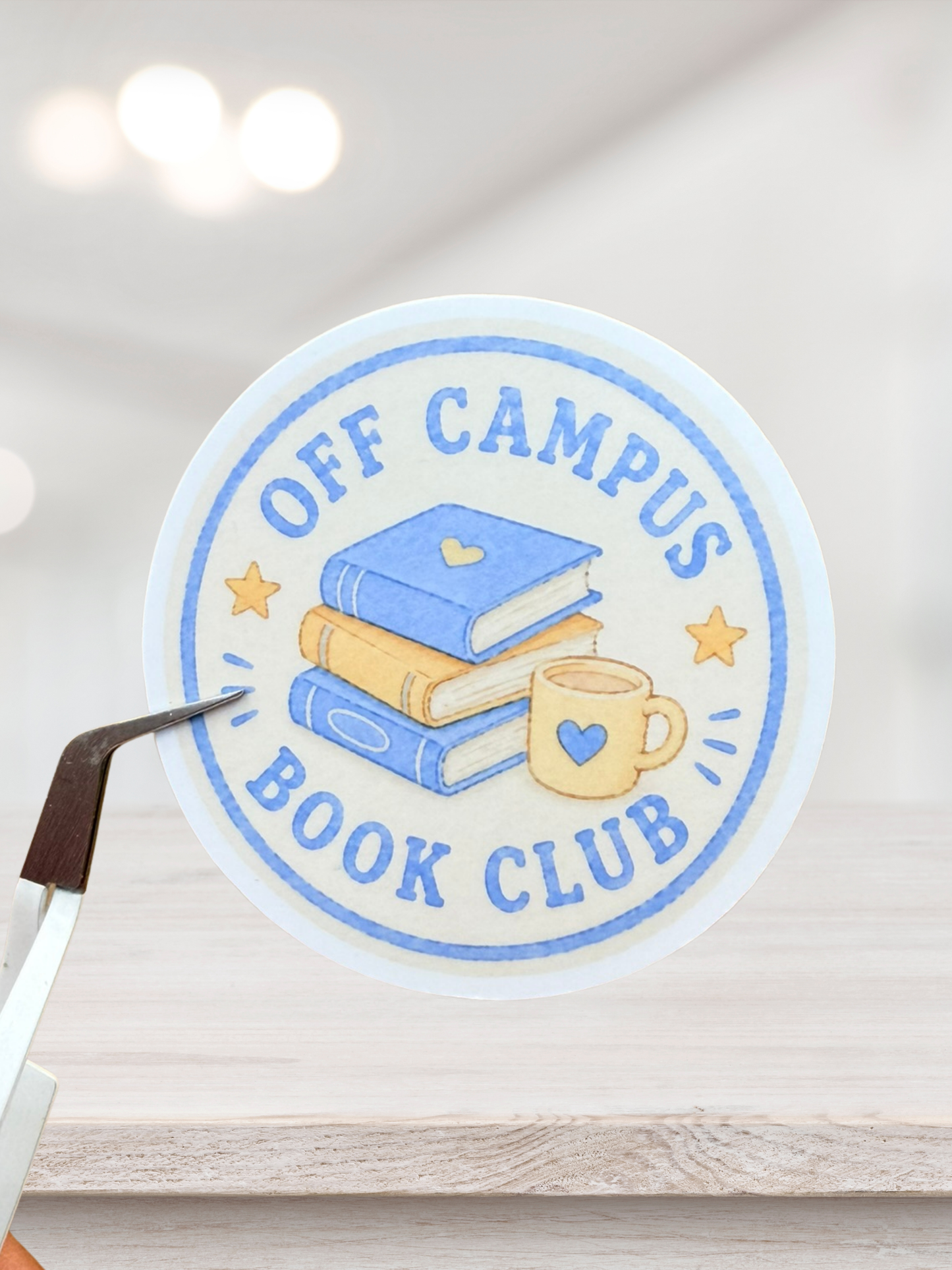Off Campus Book Club Sticker | Off Campus Inspired