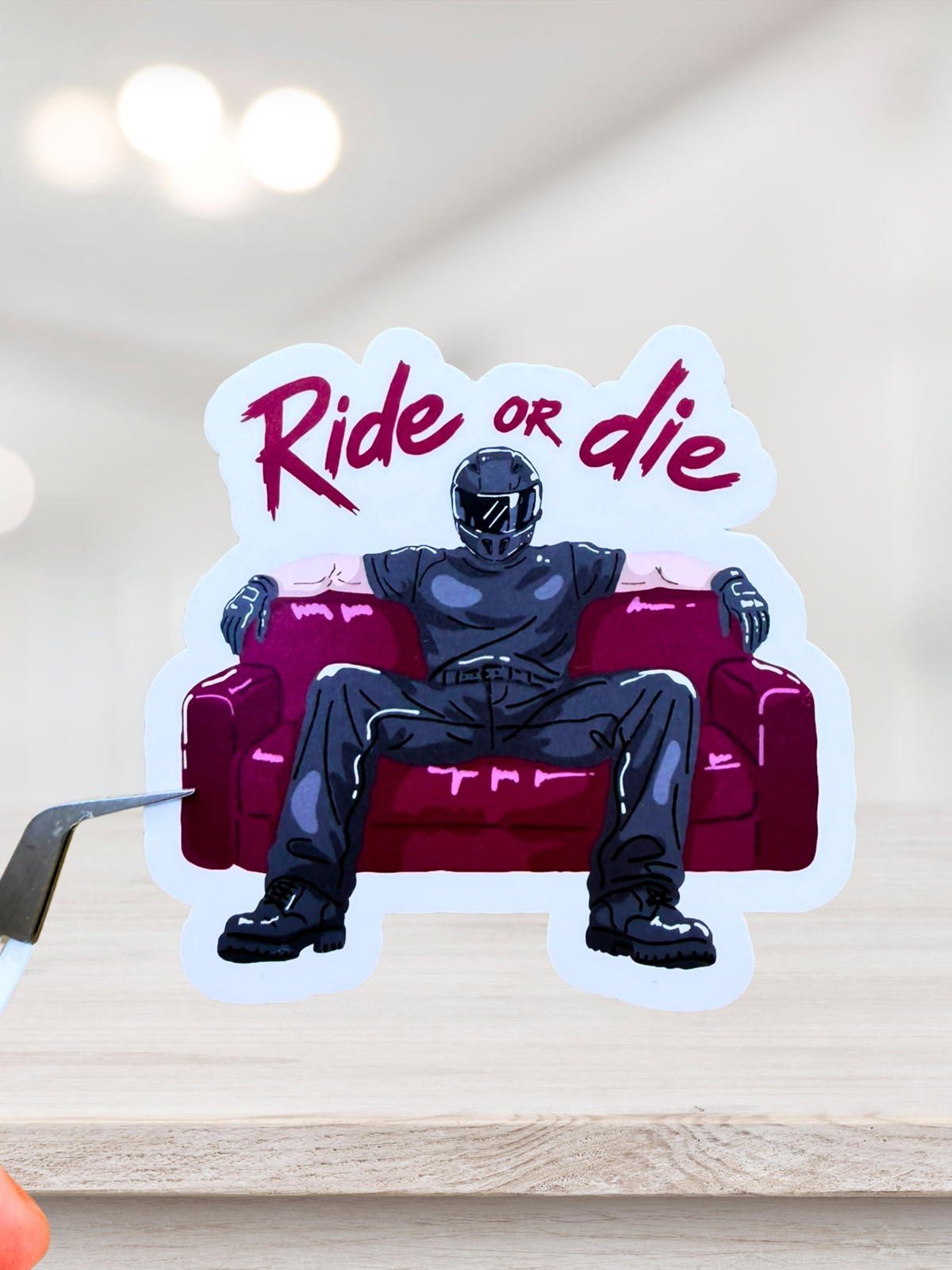 Ride Or Die Sticker | Biker Romance