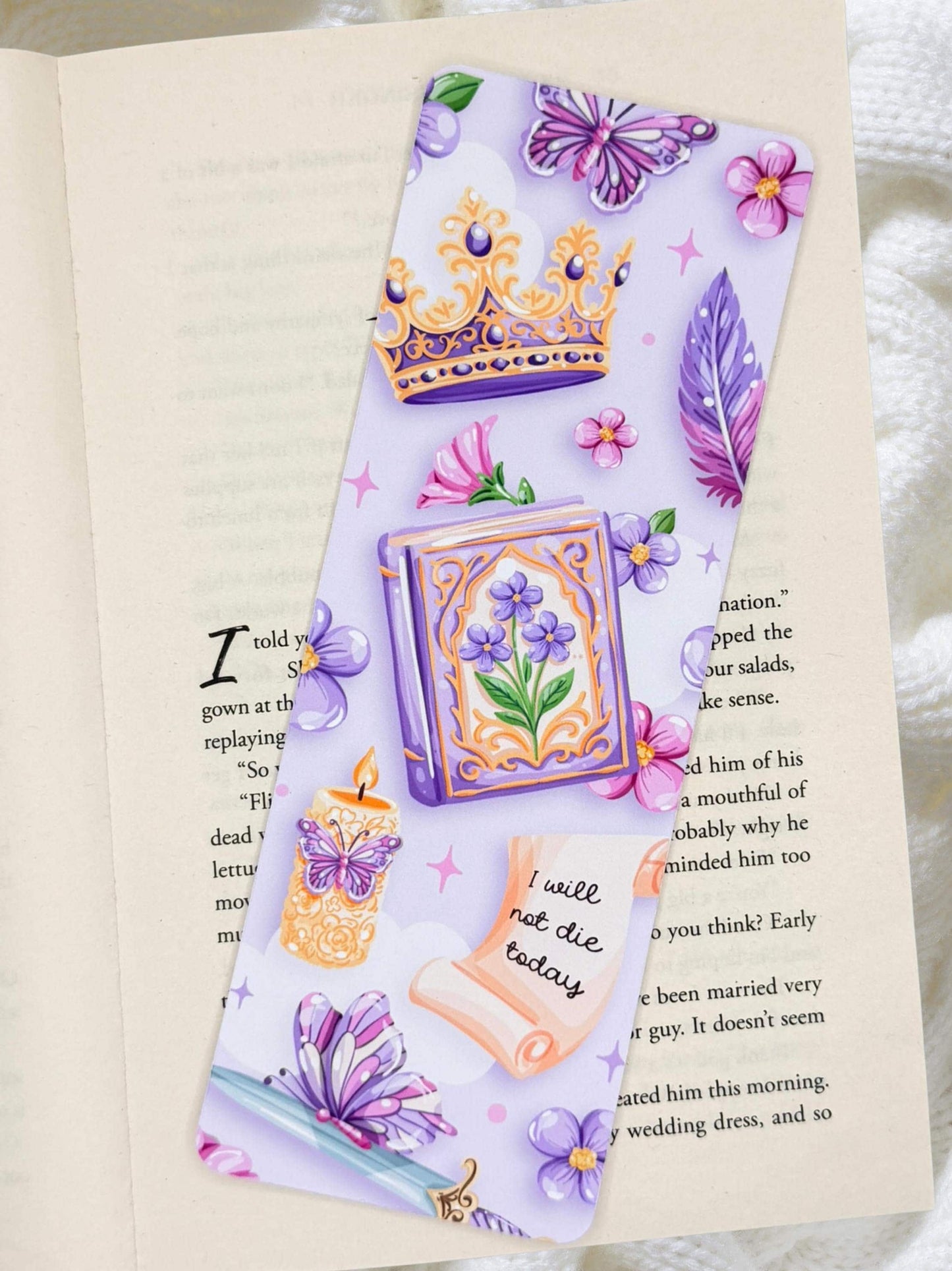 Enchanted Fantasy Bookmark | Magical Book Lover Bookmark