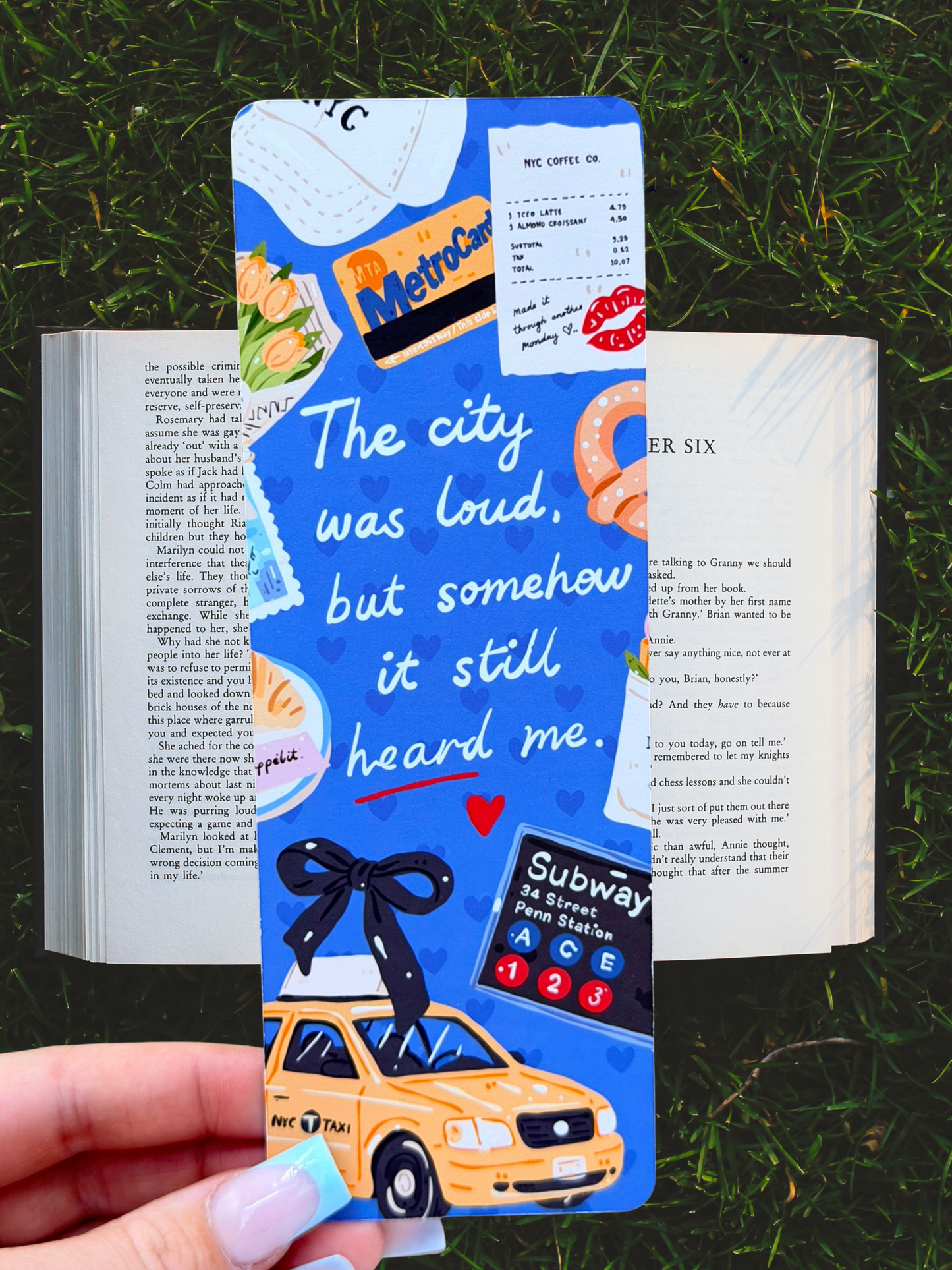 The City Was Loud Bookmark | New York Bookmark