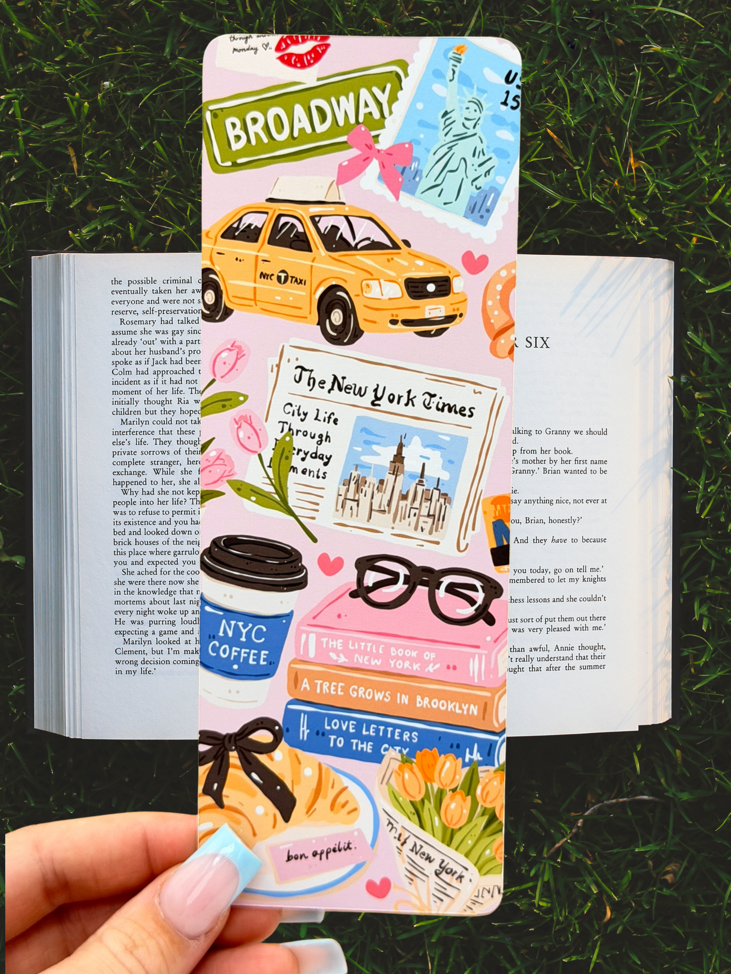 New York Bookmark | Bookish City Bookmark