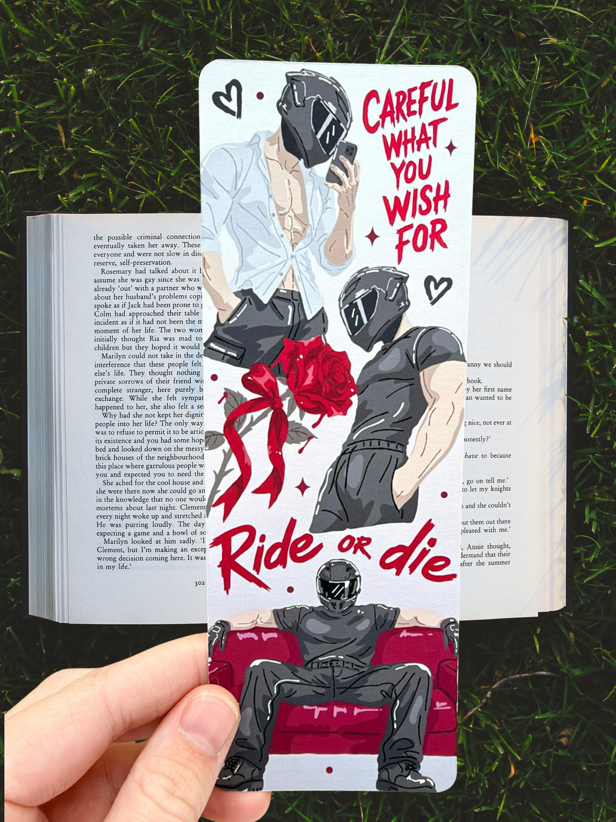 Ride or Die Bookmark | Biker Romance