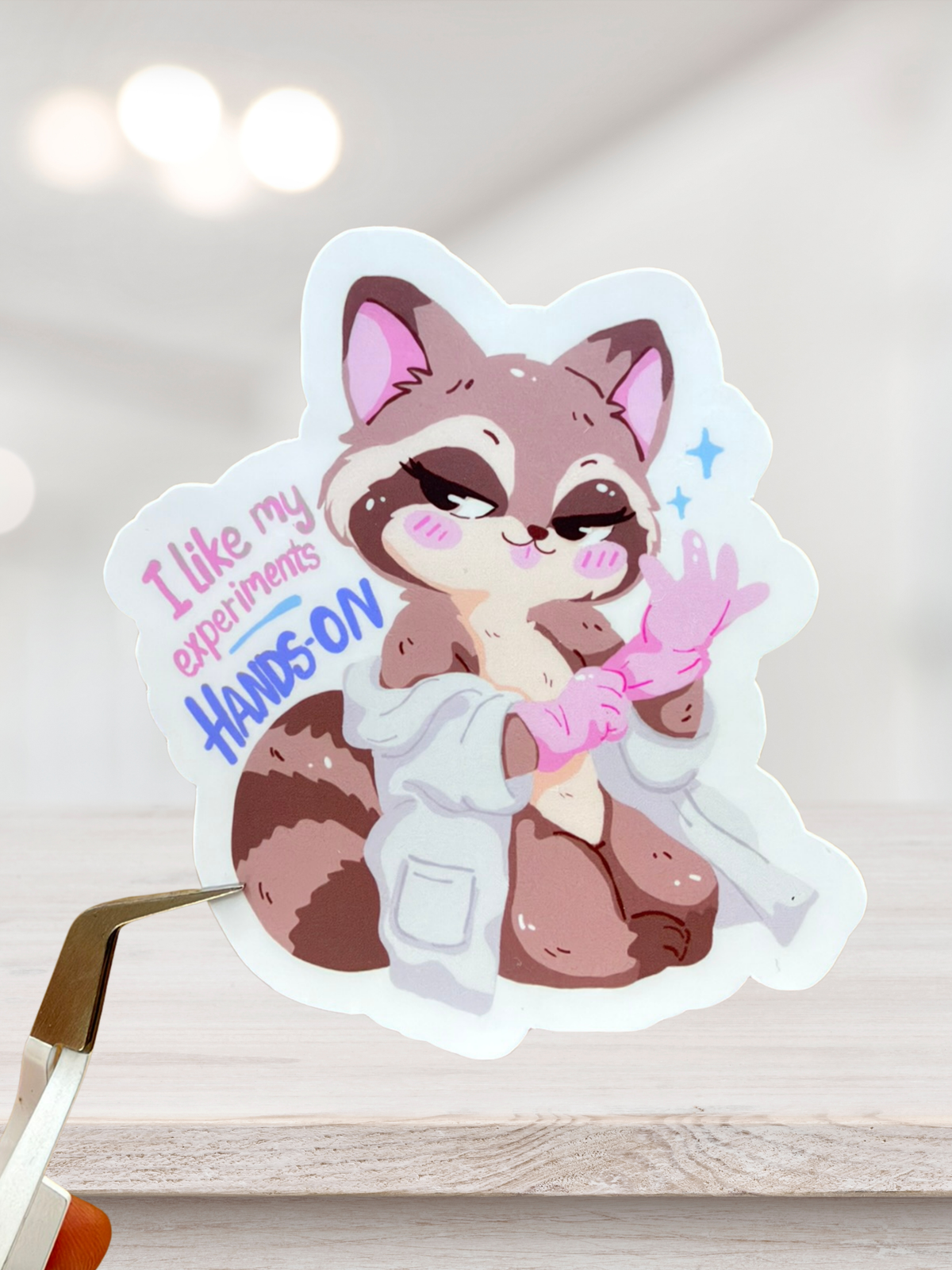 I Like My Experiments Hands-On | Matte Sticker