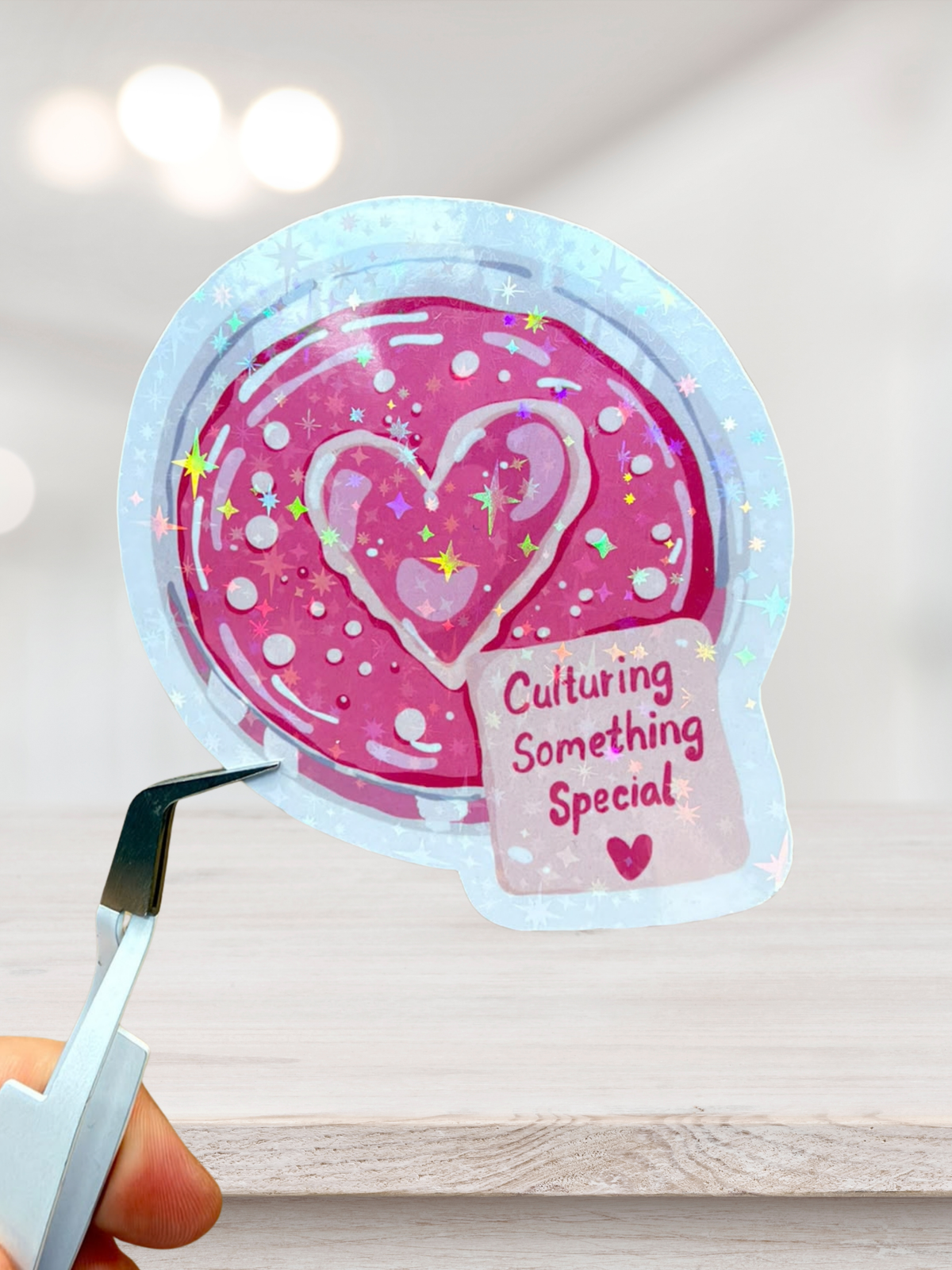 Culturing Something Special | Star Overlay Sticker