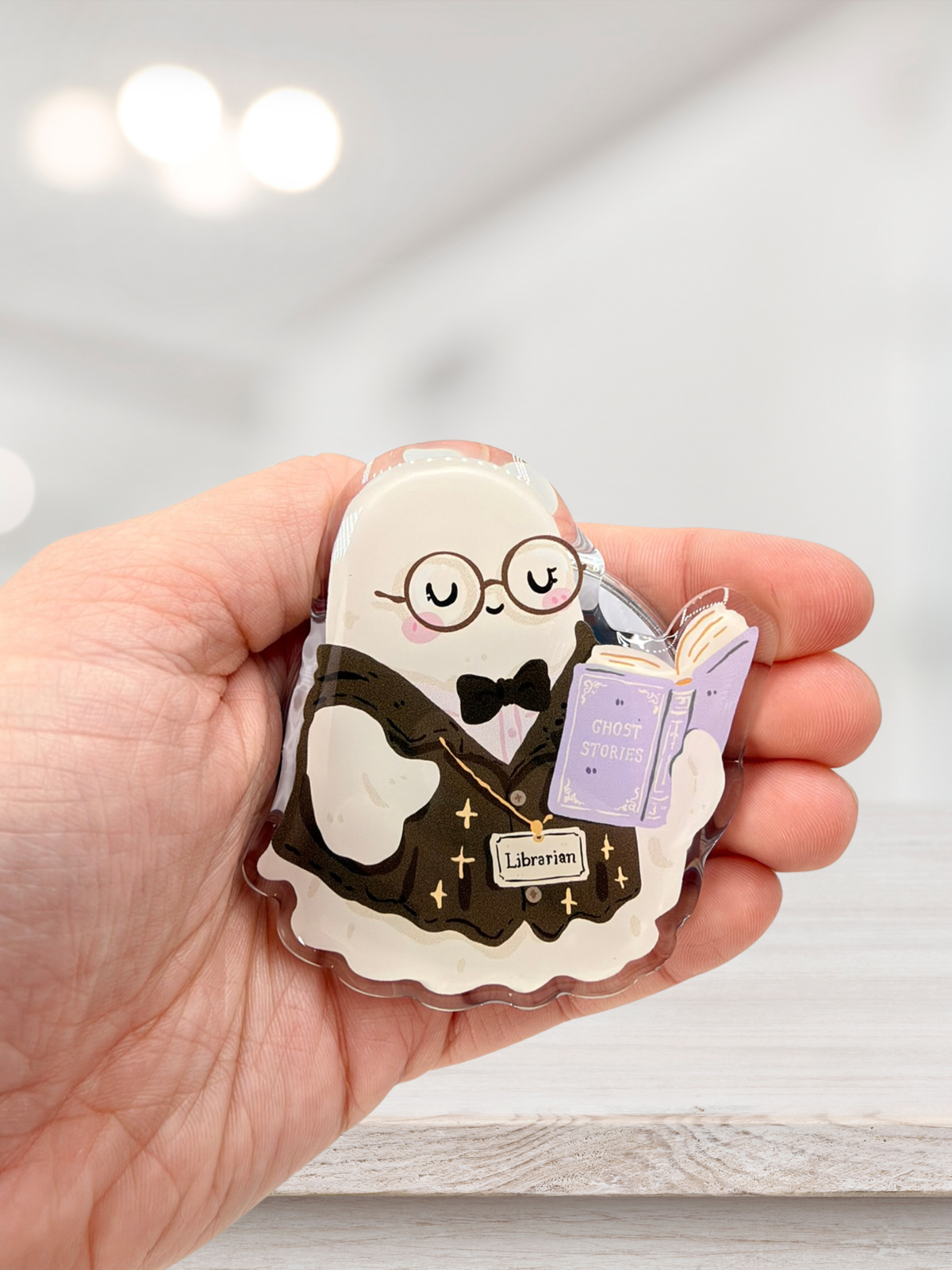 Ghost Librarian | MagSafe Phone Grip