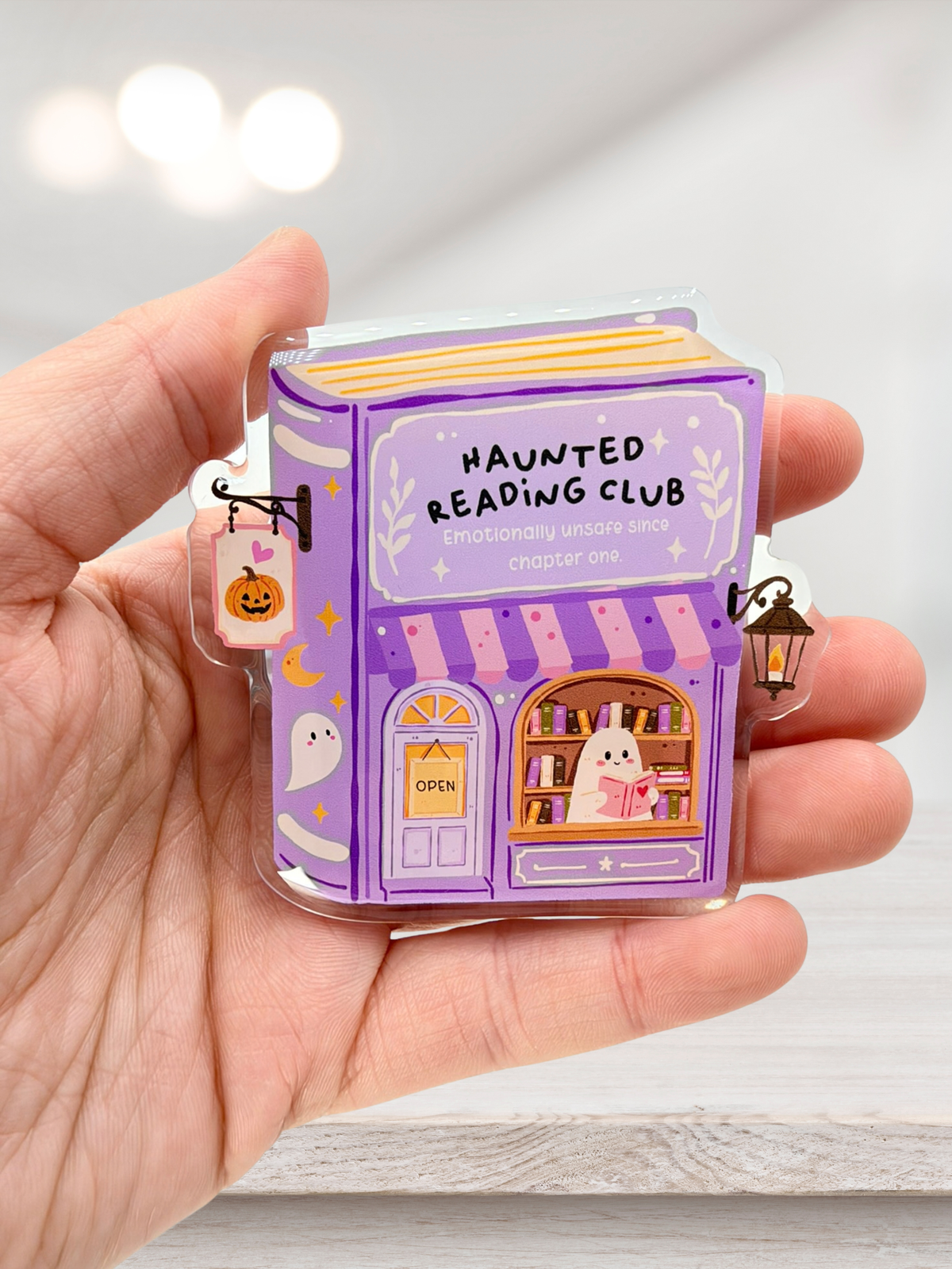 Haunted Reading Club | MagSafe Phone Grip