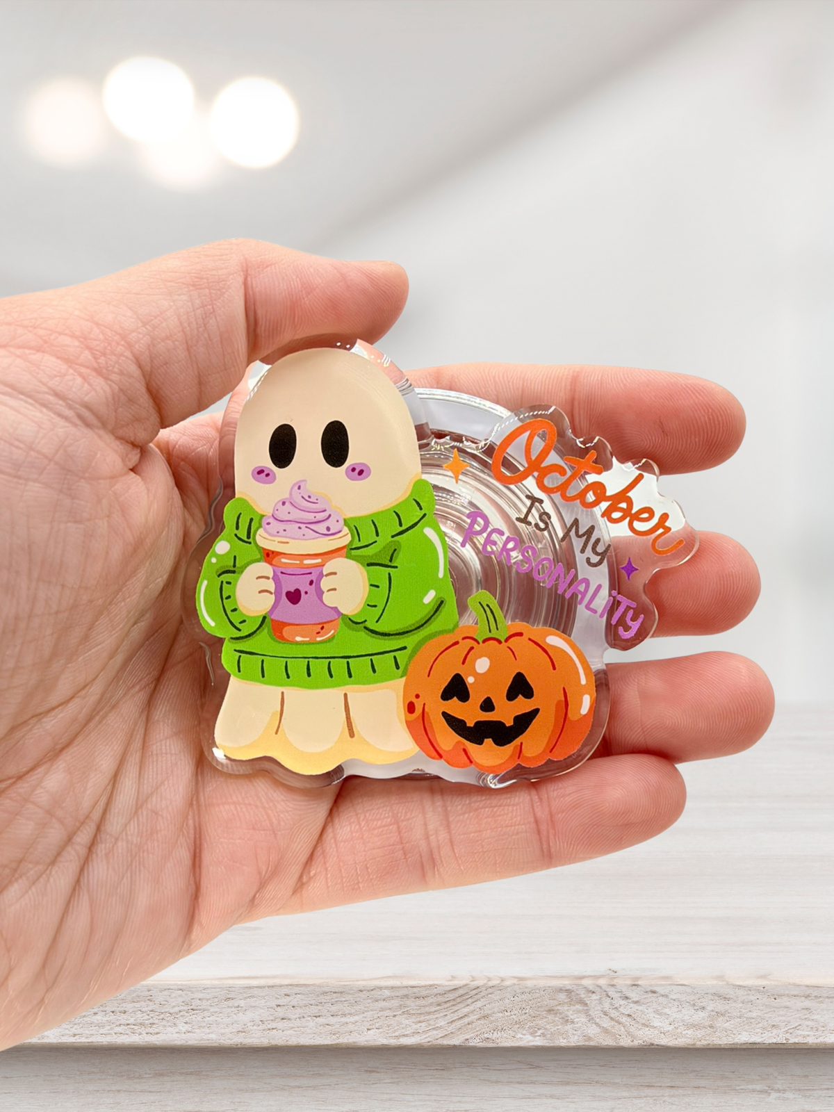 October Is My Personality | MagSafe Phone Grip