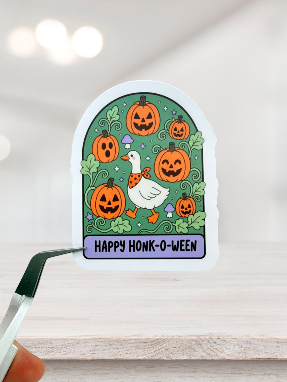 Happy Honk-O-Ween | Matte Sticker
