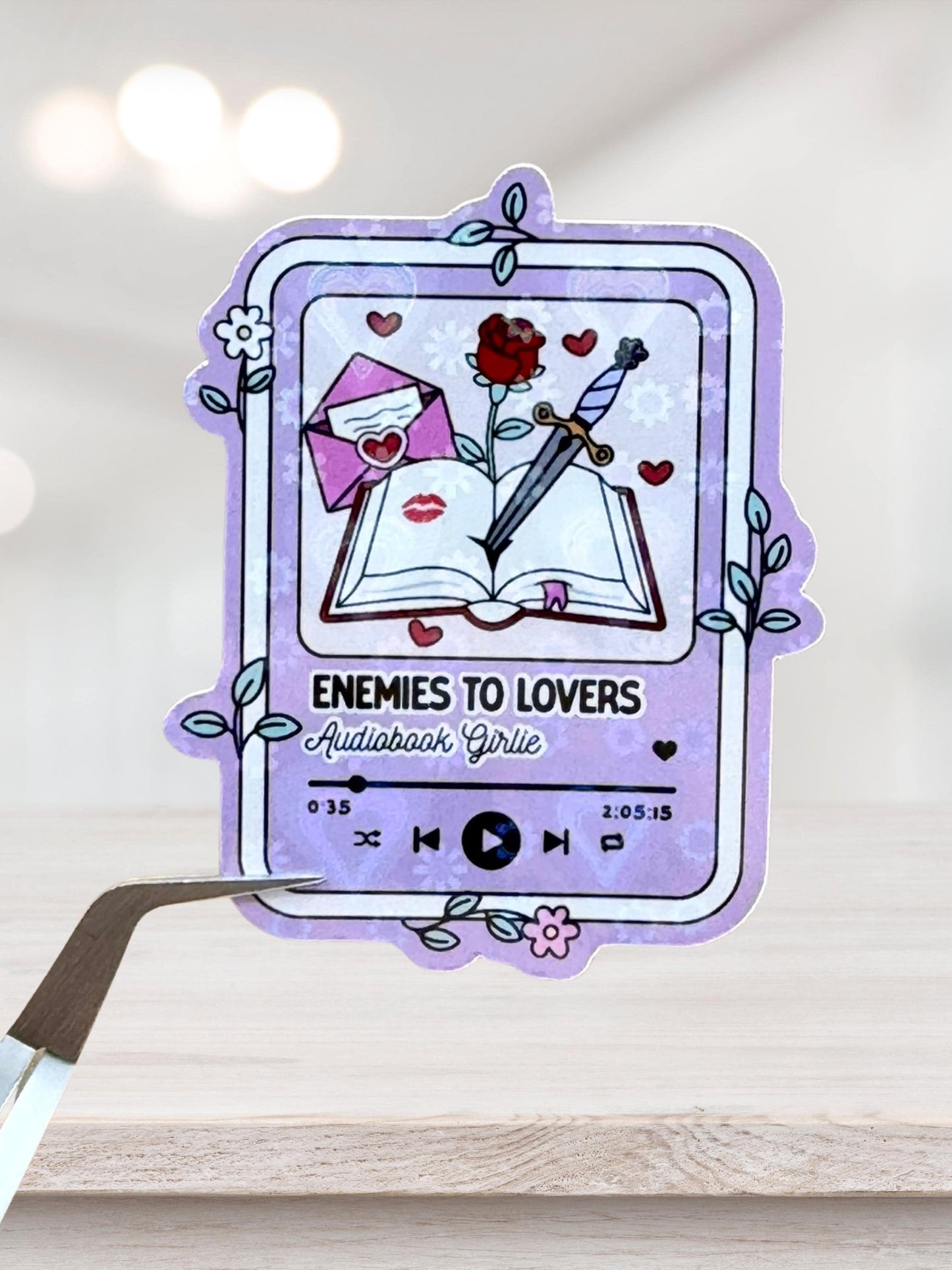 Enemies to Lovers Sticker | Romance Tropes Sticker