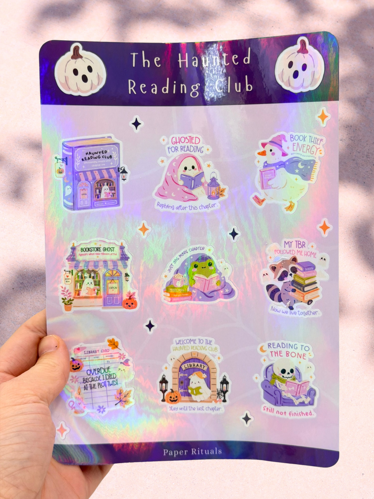 The Haunted Reading Club | Sticker Sheet