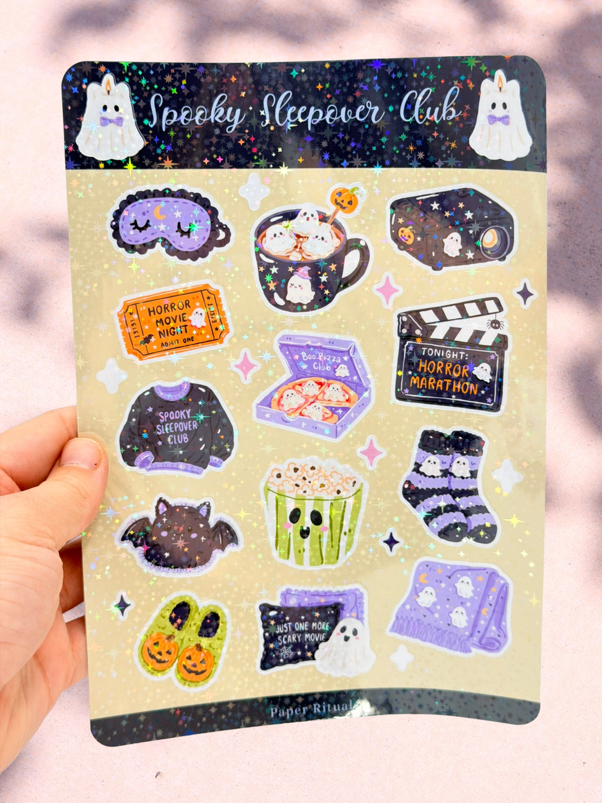 Spooky Sleepover Club | Sticker Sheet