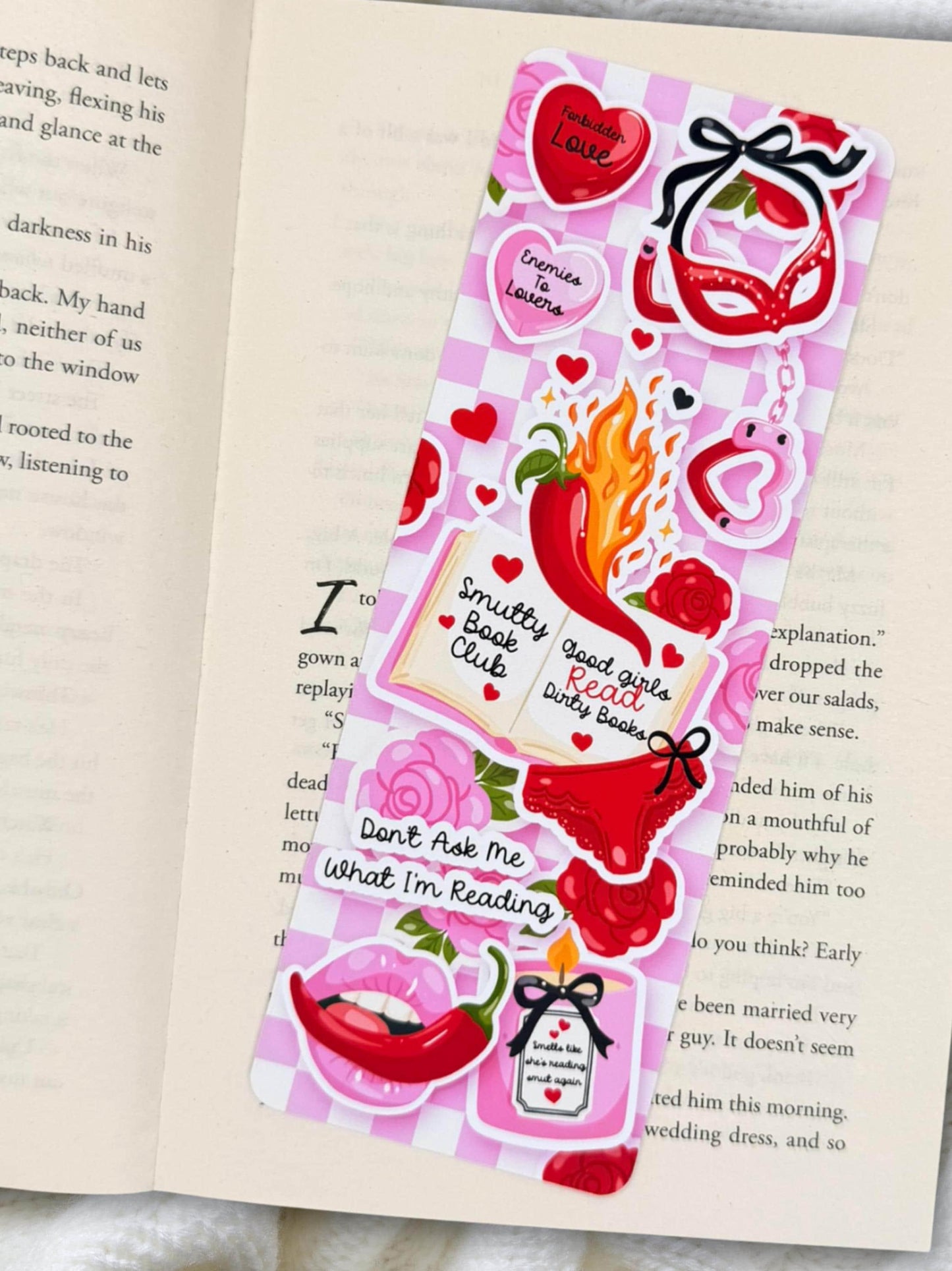 Smutty Book Club Bookmark | Dark Romance Bookmark