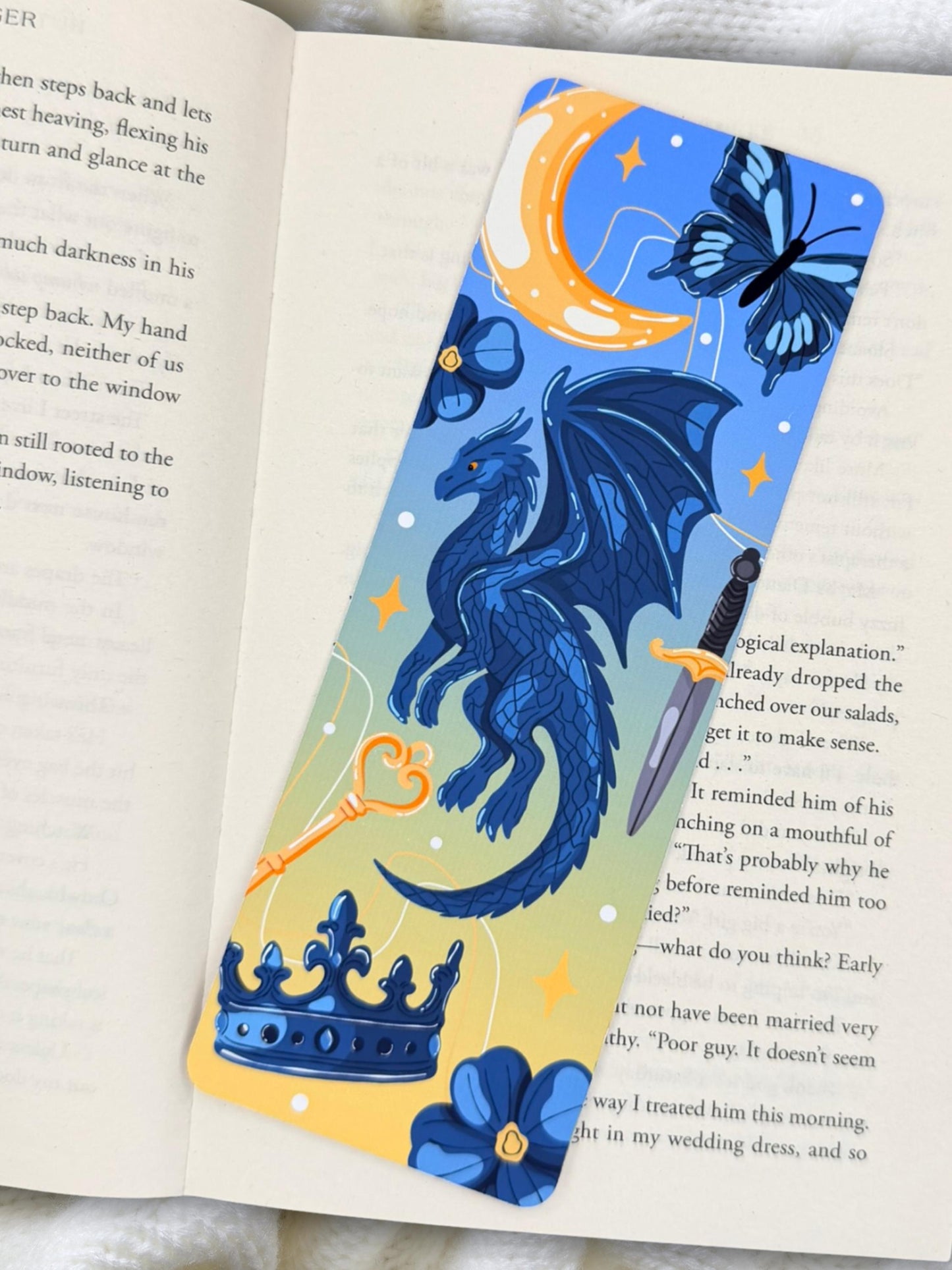 Fantasy Dragon Bookmark | Bookish Fantasy Bookmark