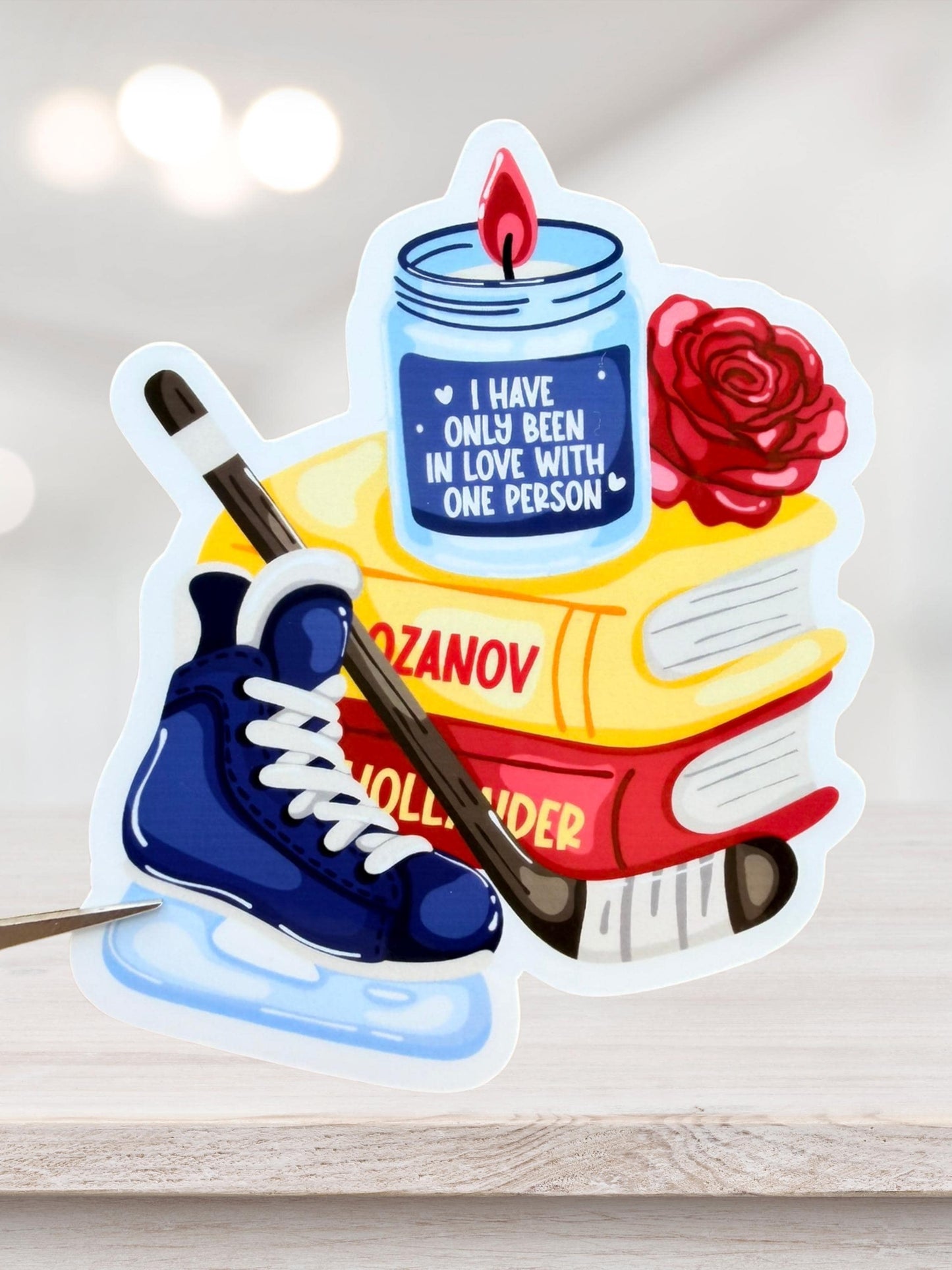 Heated Rivalry Sticker | Hockey Romance Sticker