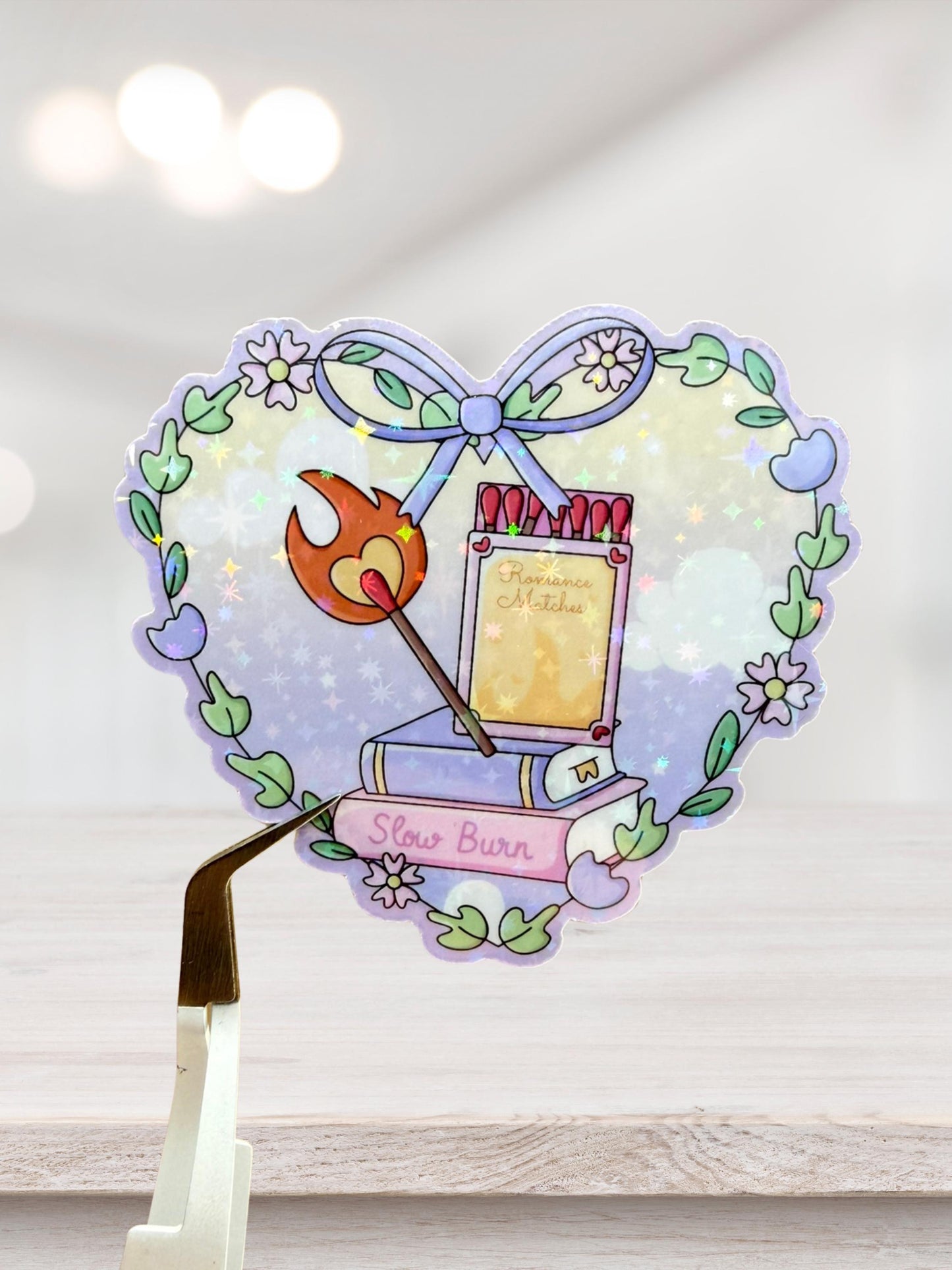 Slow Burn Romance Sticker | Romance Reader Sticker