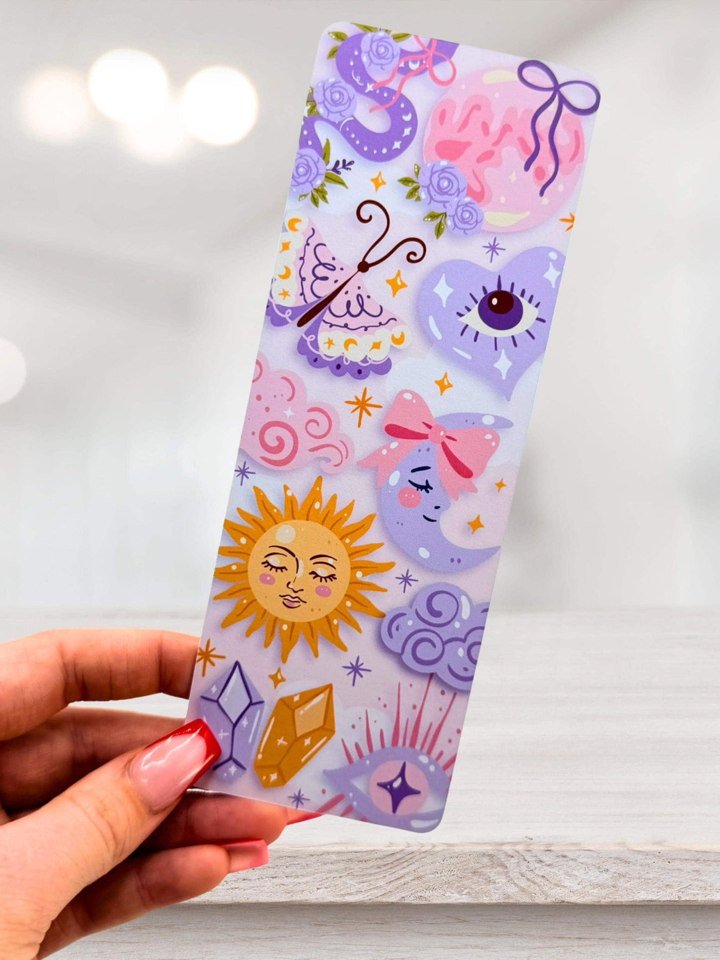 Celestial Bookmark | Sun and Moon Bookmark