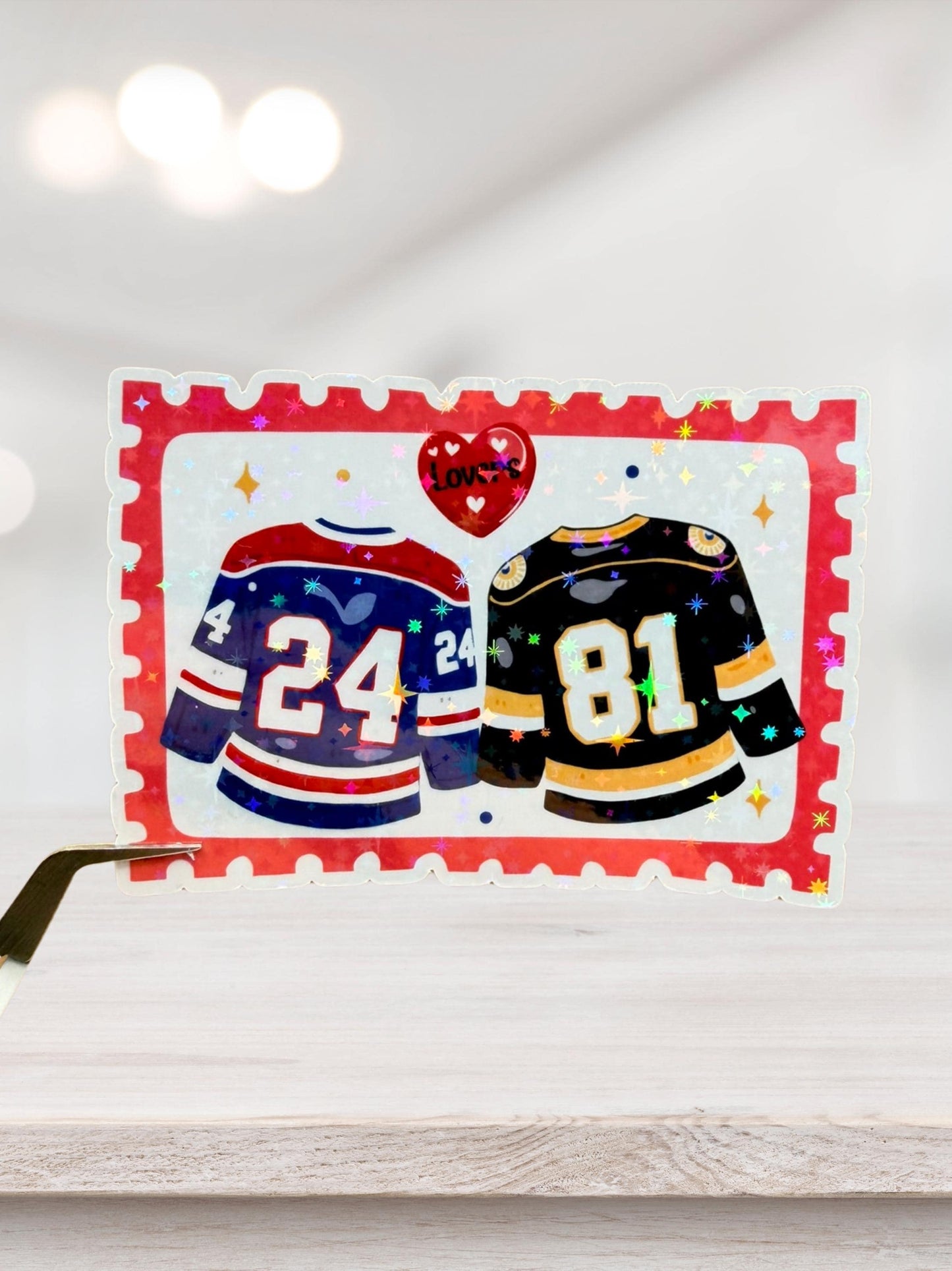 Heated Rivalry Inspired Sticker | Hockey Romance Sticker