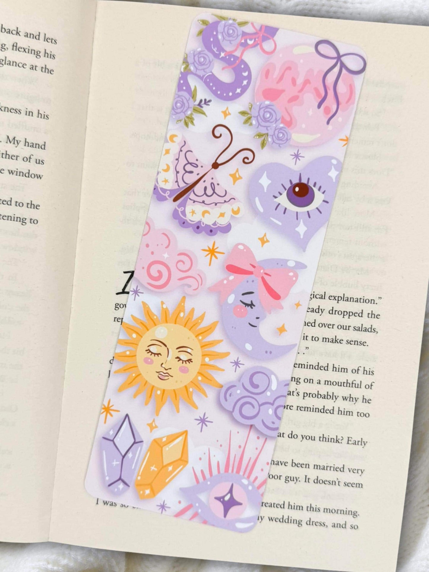 Celestial Bookmark | Sun and Moon Bookmark