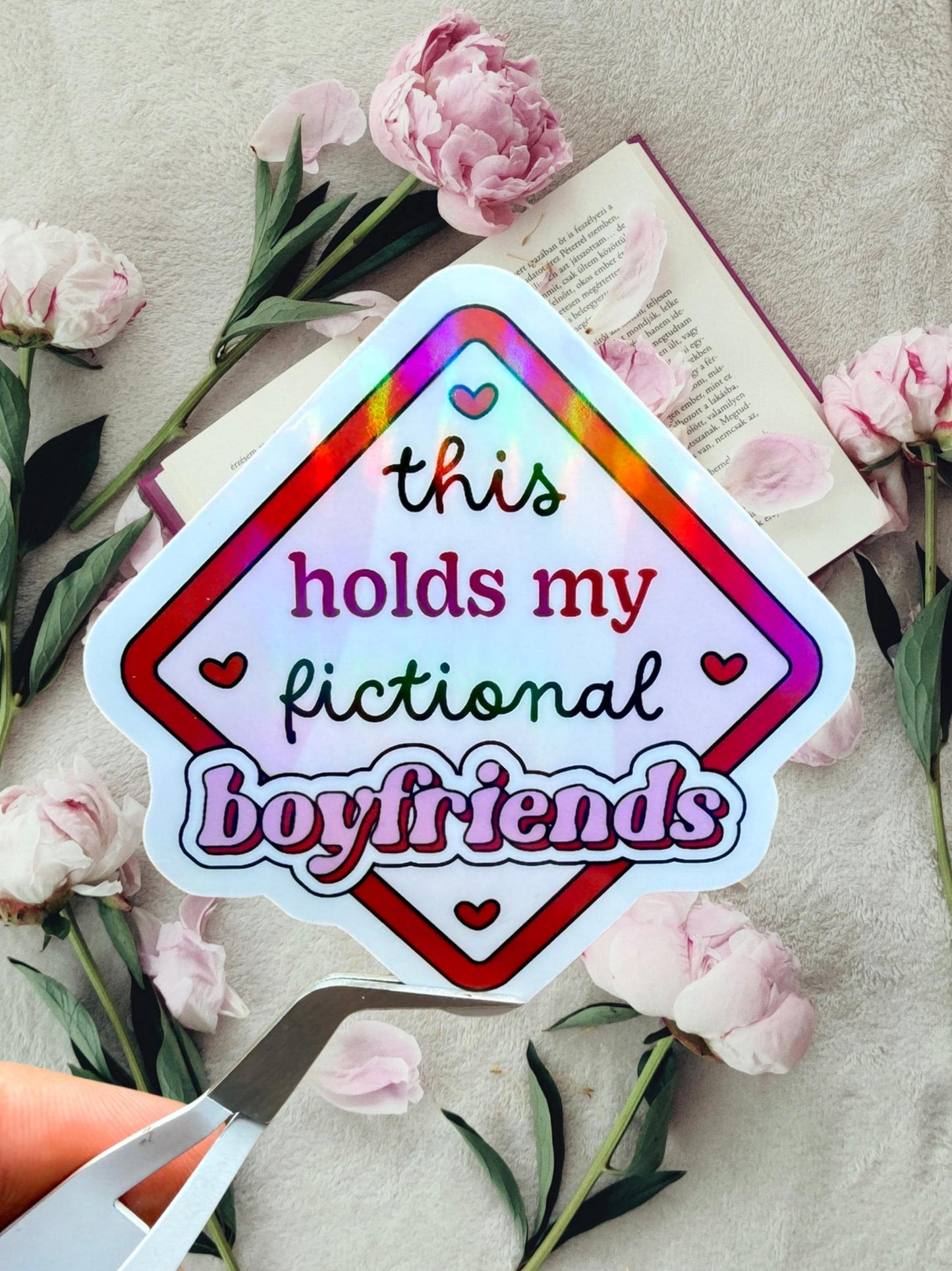 Fictional Boyfriends Sticker | Romance Reader Sticker