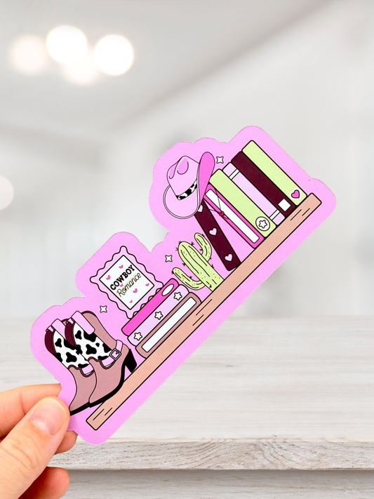 Cowboy Romance | Western Bookshelf Bookmark