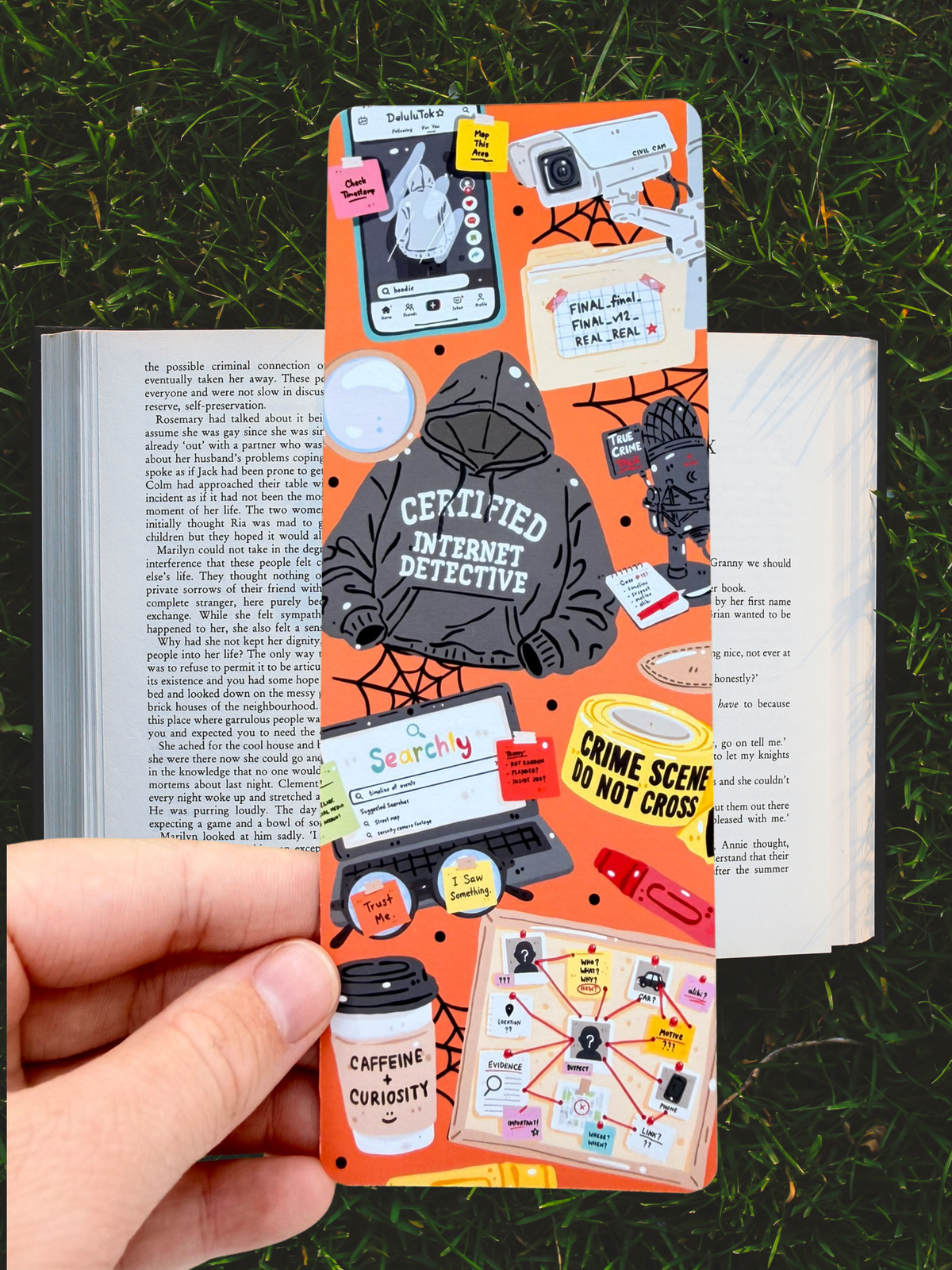 Certified Internet Detective Bookmark | True Crime