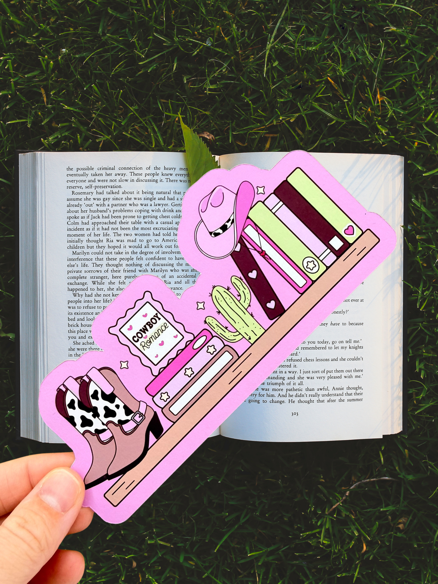 Cowboy Romance | Western Bookshelf Bookmark