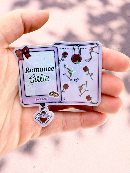 Romance Girlie Sticker | Romance Kindle Sticker