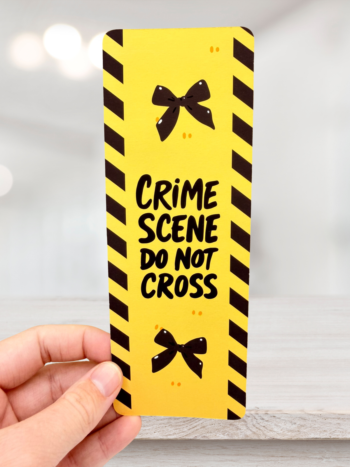 Crime Scene Do Not Cross Bookmark | True Crime