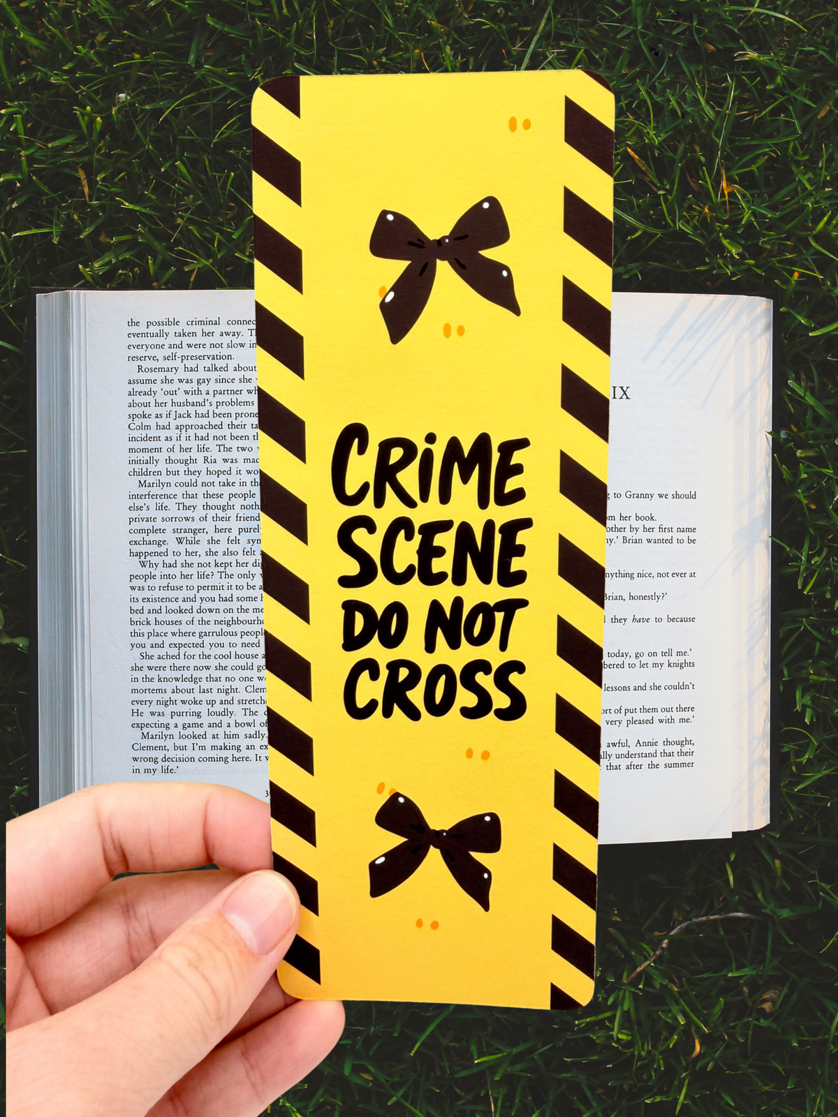 Crime Scene Do Not Cross Bookmark | True Crime