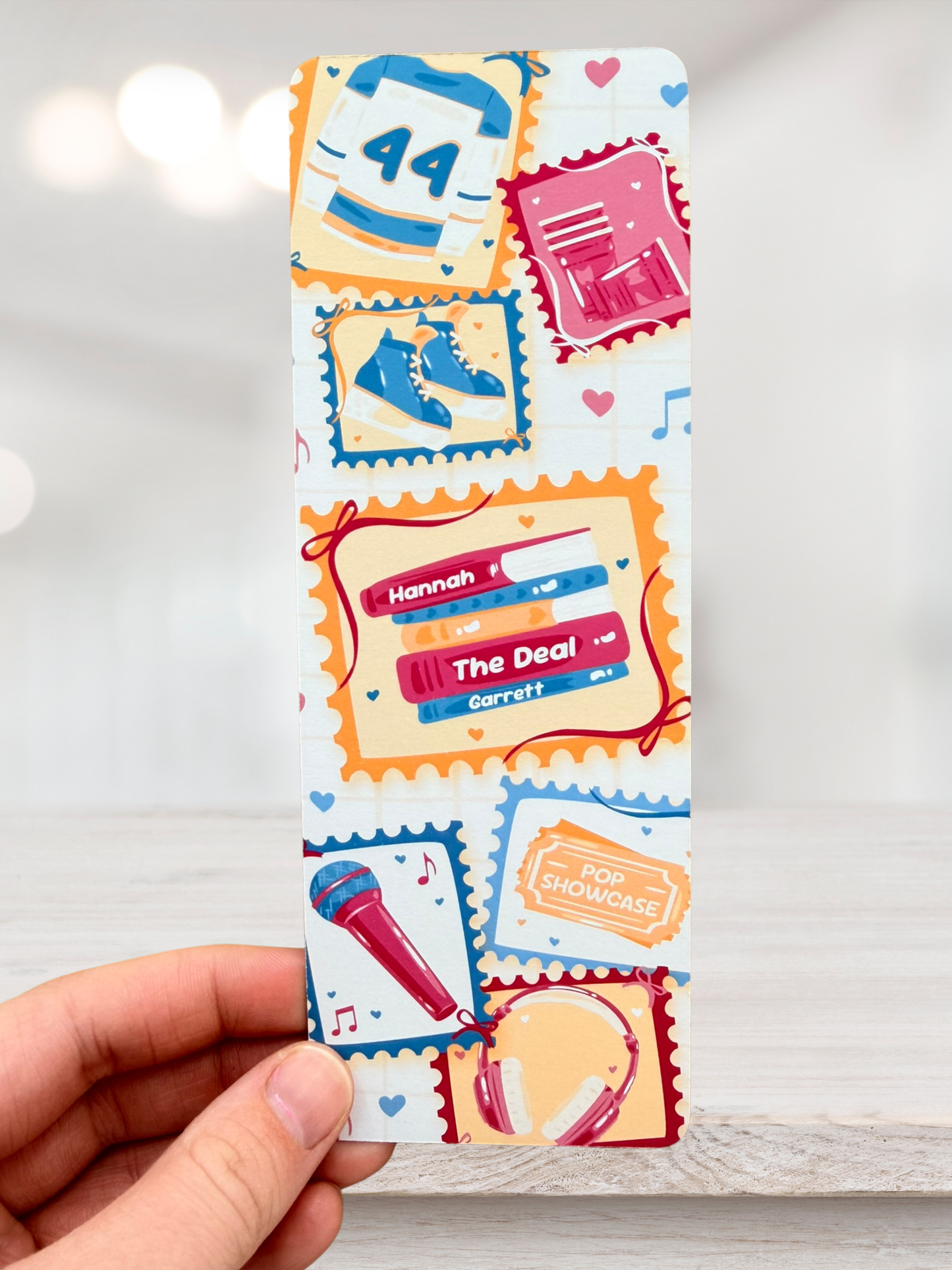 Off Campus Inspired Bookmark | Hockey Romance Bookmark