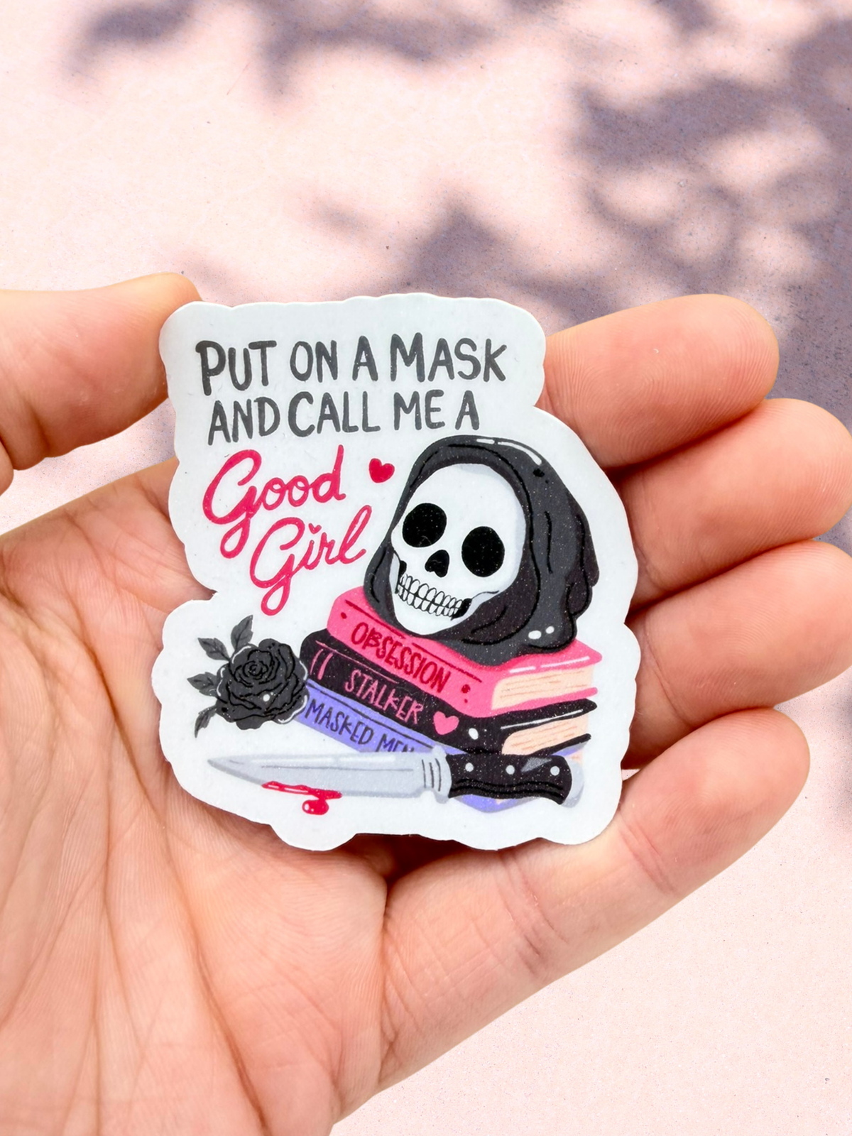 Call Me a Good Girl Sticker | Dark Romance