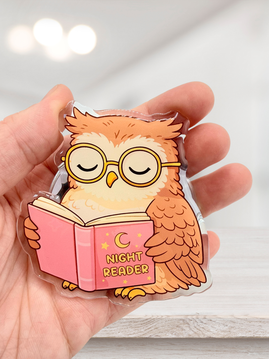 Night Reader Owl | MagSafe Phone Grip
