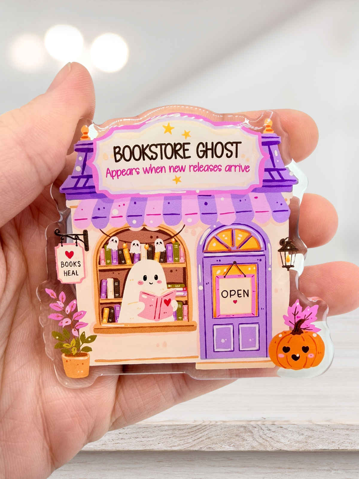 Bookstore Ghost | MagSafe Phone Grip