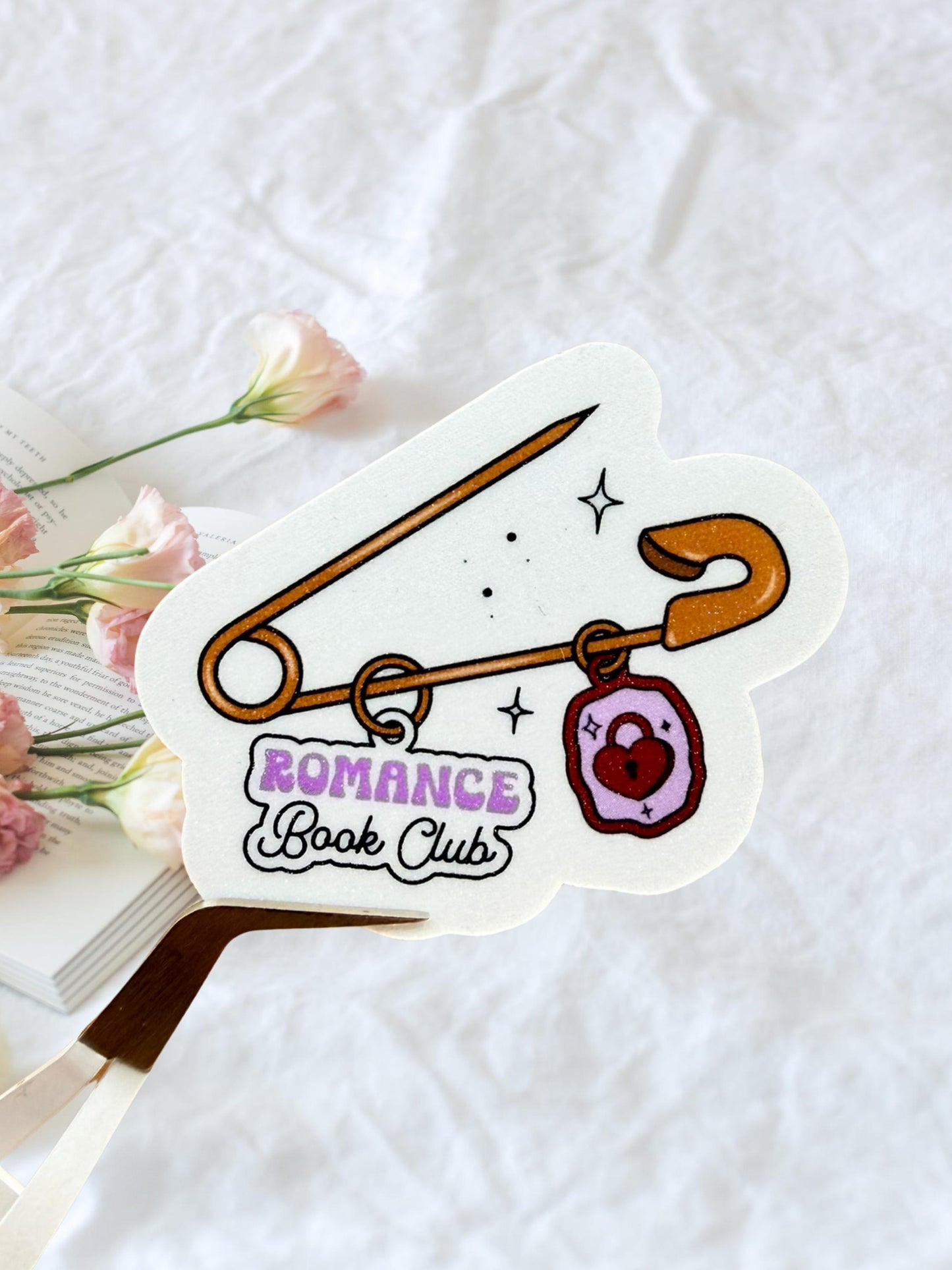 Romance Book Club Sticker | Romance Reader Sticker