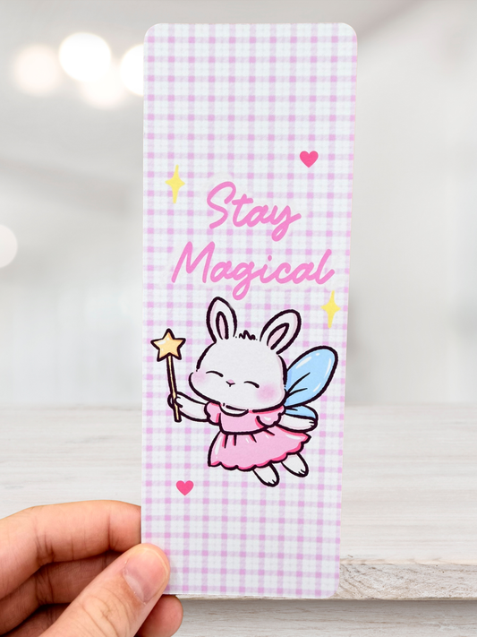 Stay Magical | Bunny Fairy Bookmark