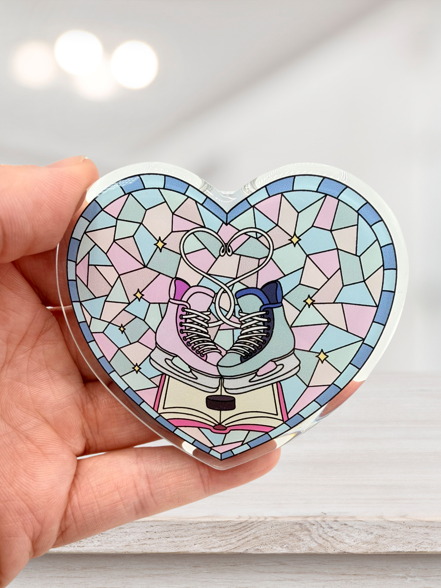 Hockey Stained Glass | MagSafe Phone Grip