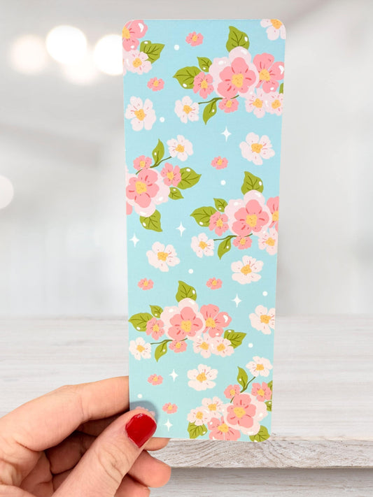 Cherry Blossom Bookmark | Sakura Aesthetic Bookmark
