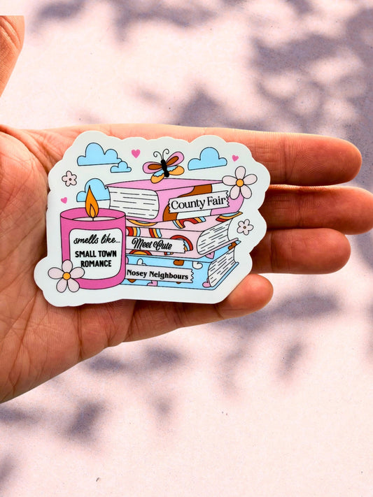 Small Town Romance Sticker | Cosy Romance Trope Sticker