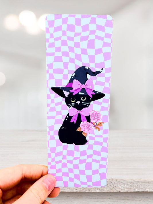 Witchy Cat Bookmark | Black Cat Bookmark