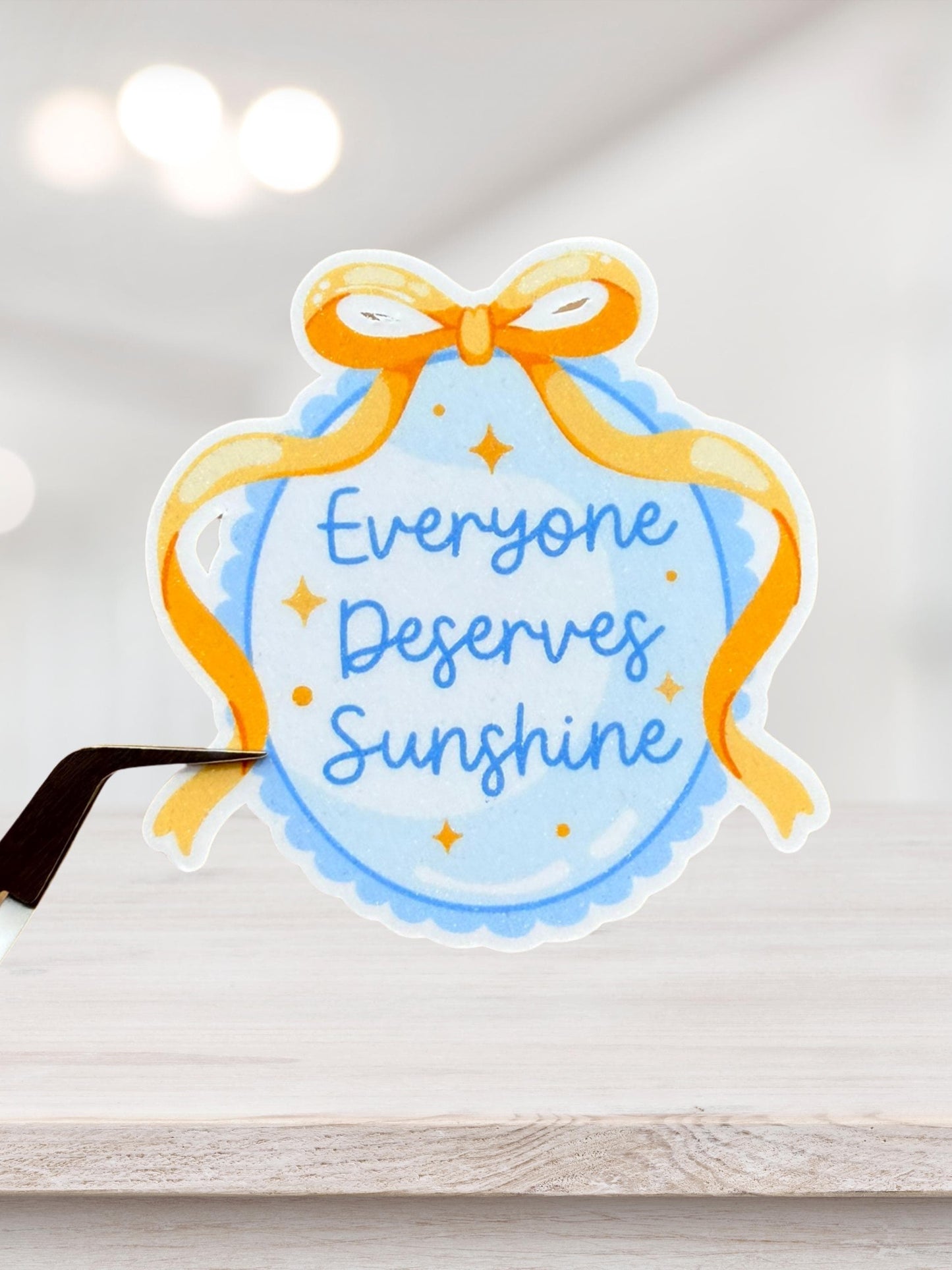 Everyone Deserves Sunshine Sticker | Heated Rivalry Inspired